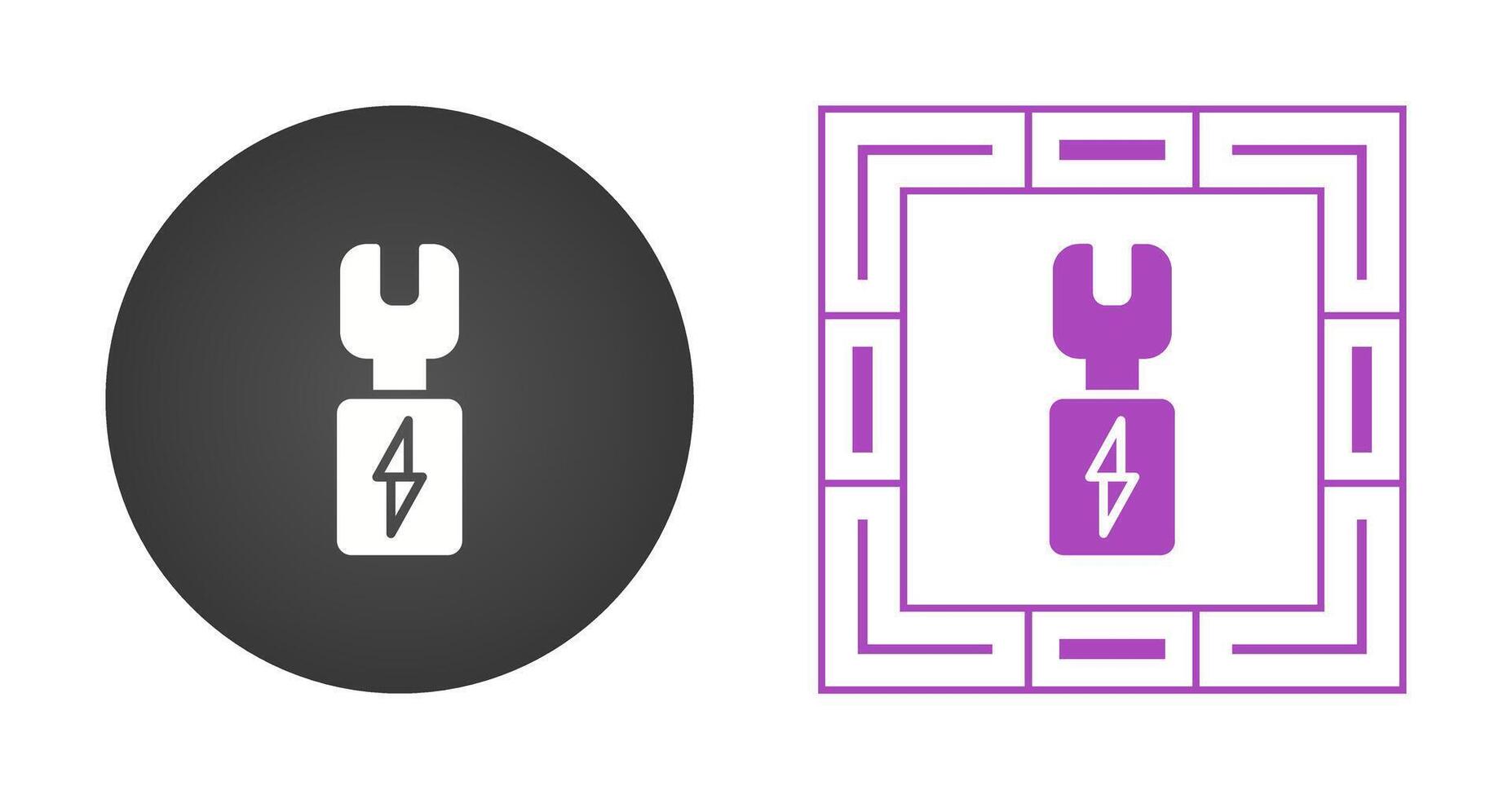 Wire Terminals Vector Icon