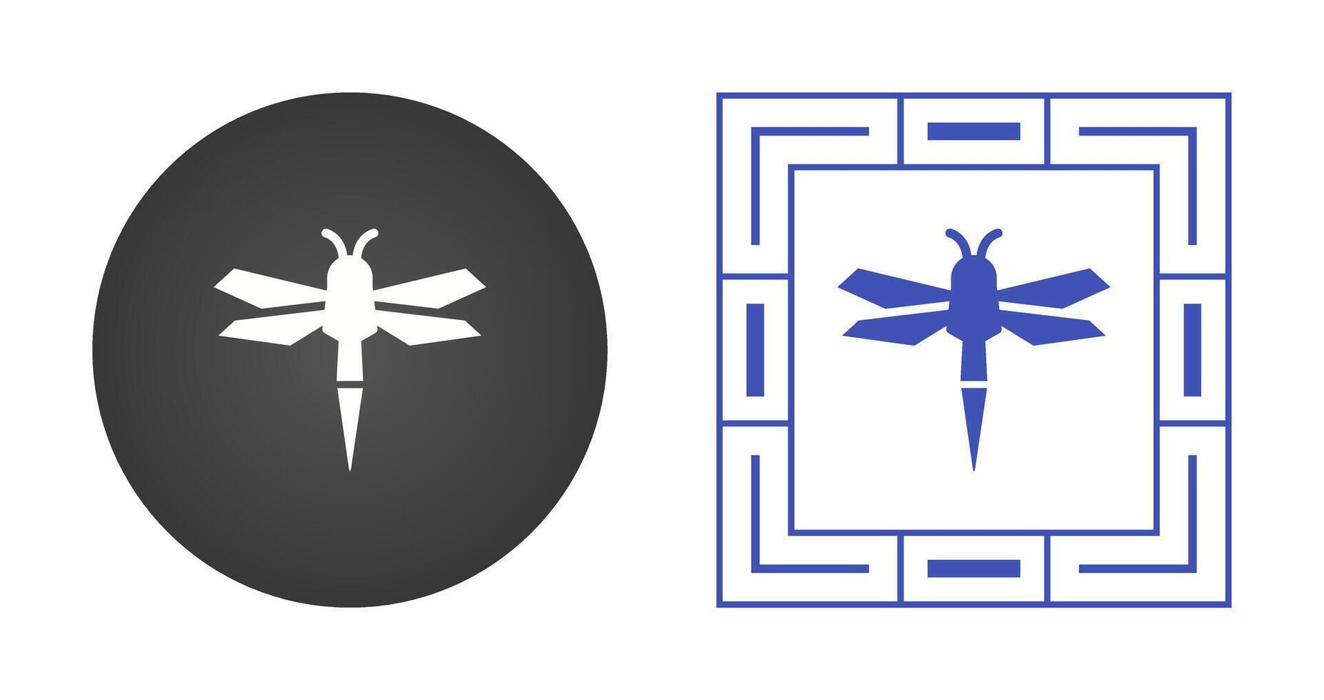 Dragonfly Vector Icon
