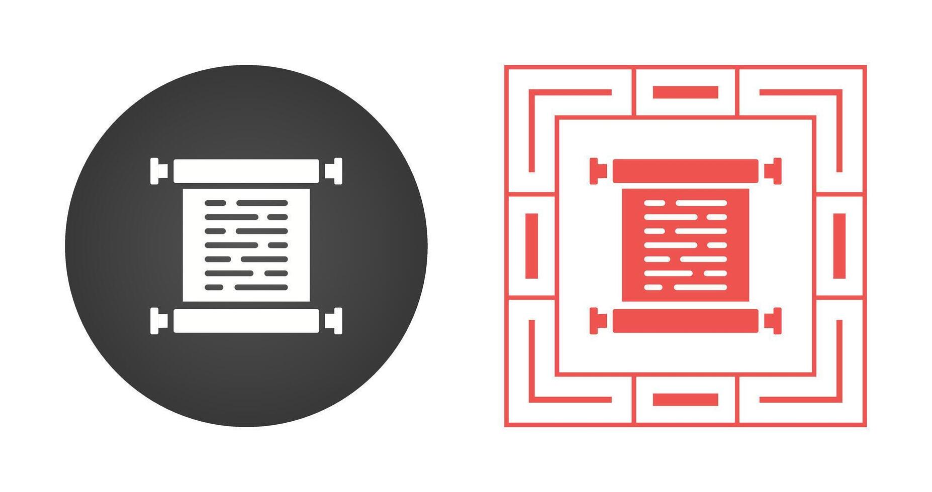 Scroll Vector Icon