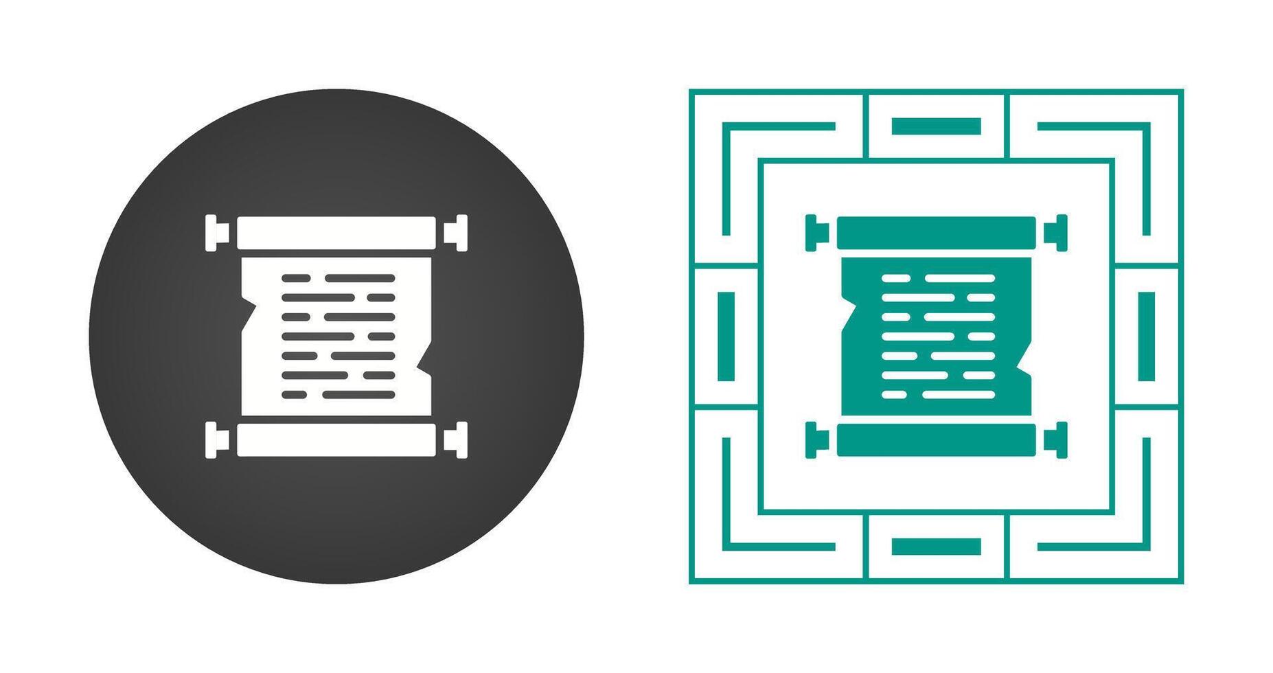 Scroll Vector Icon