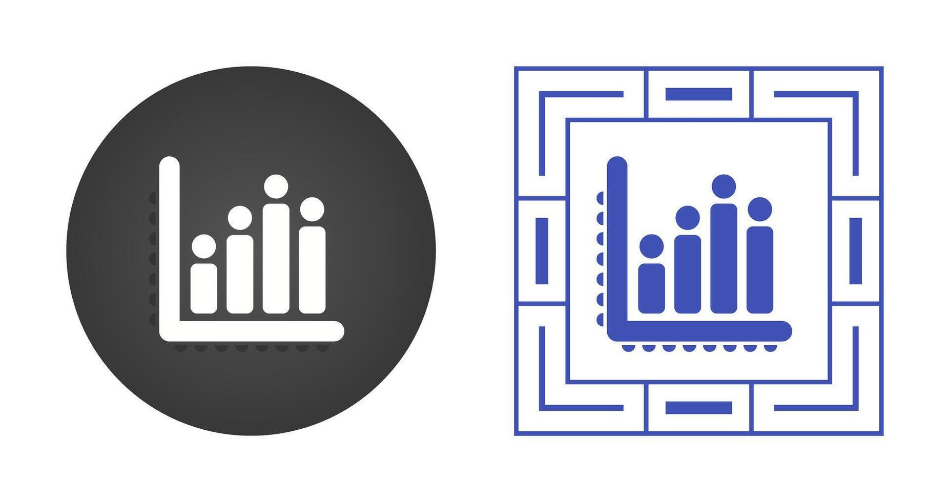 Bar Chart Vector Icon