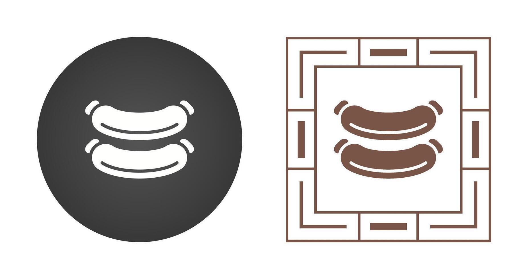 Sausage Vector Icon
