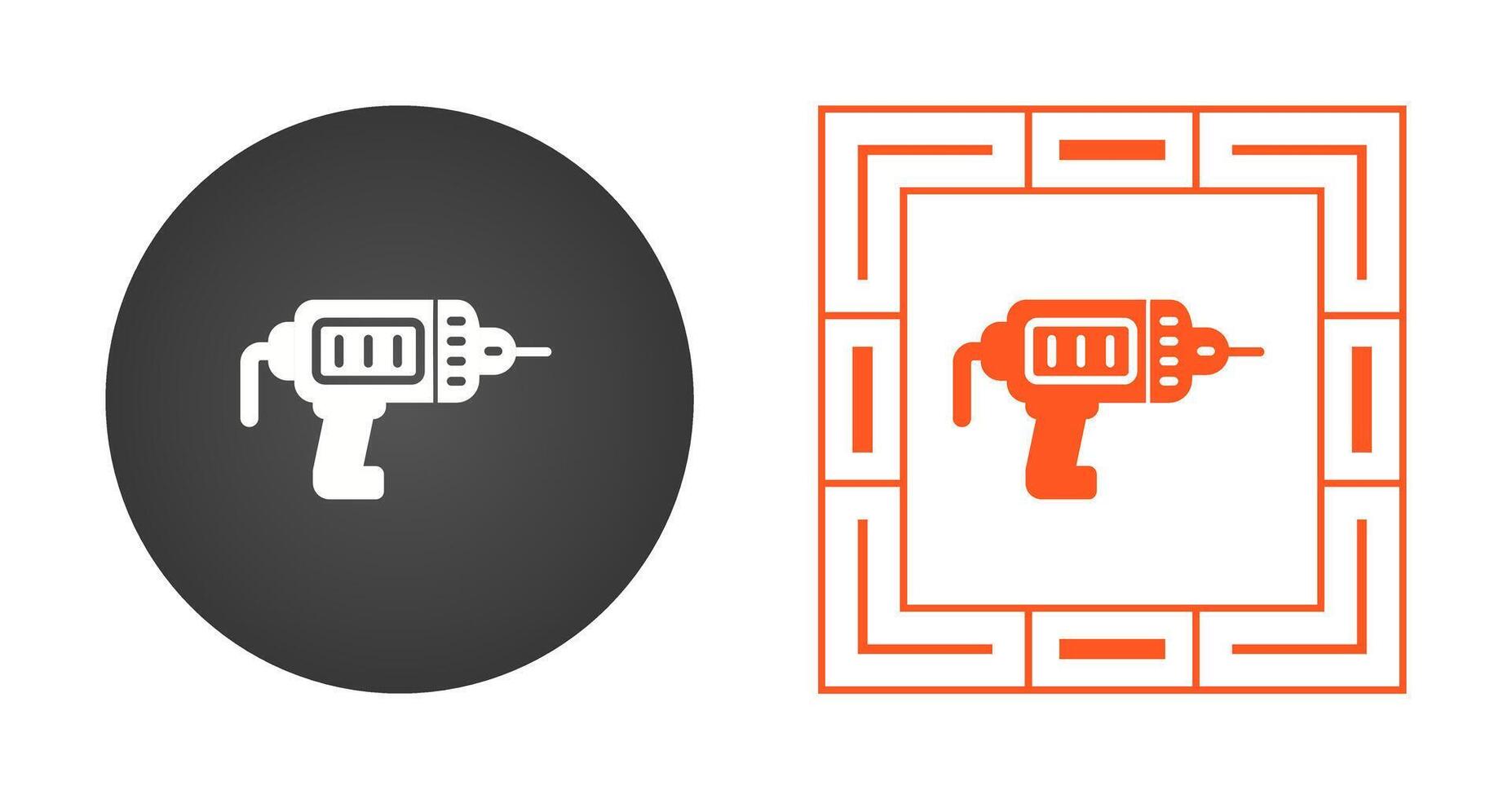 Electric Drill Vector Icon