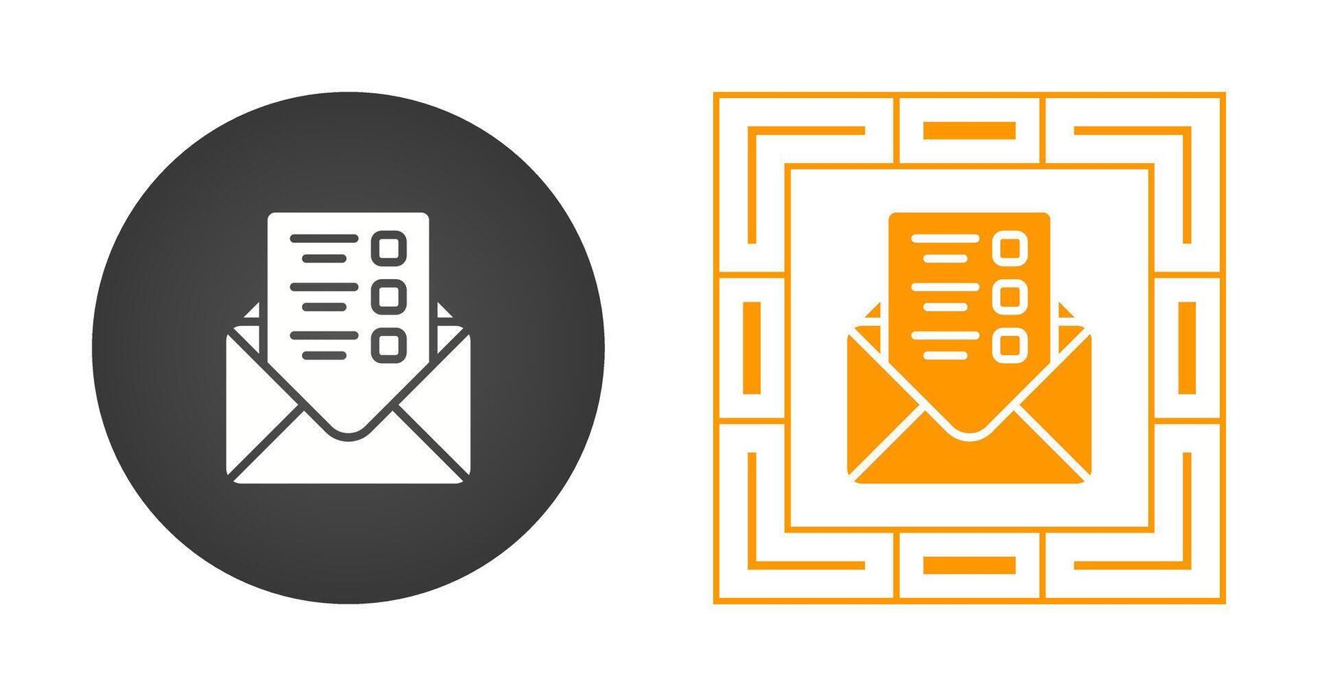 Mailing Lists Vector Icon