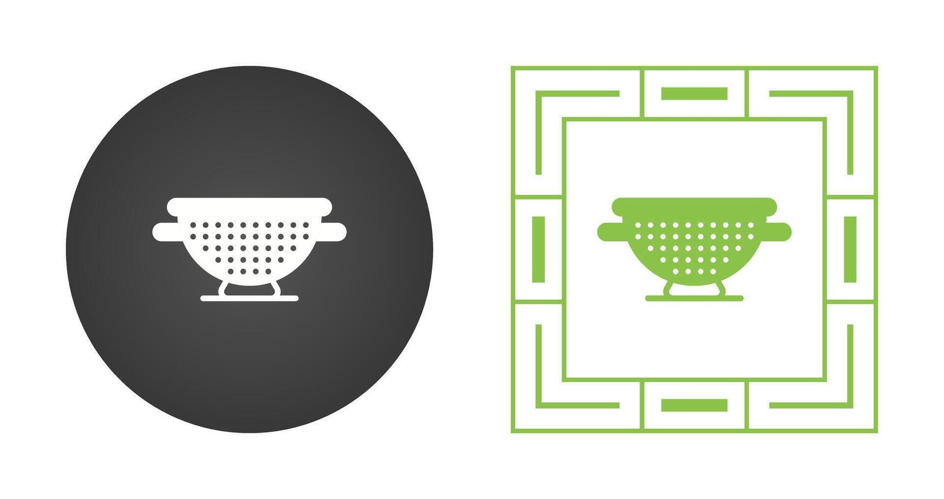 Colander Vector Icon