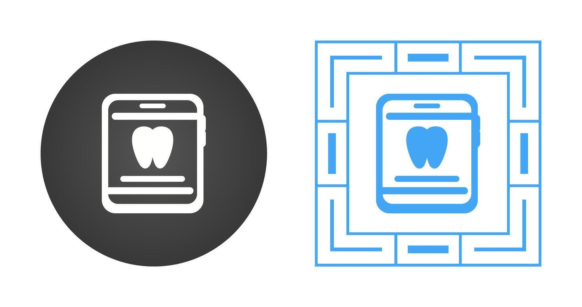 Dentist App Vector Icon