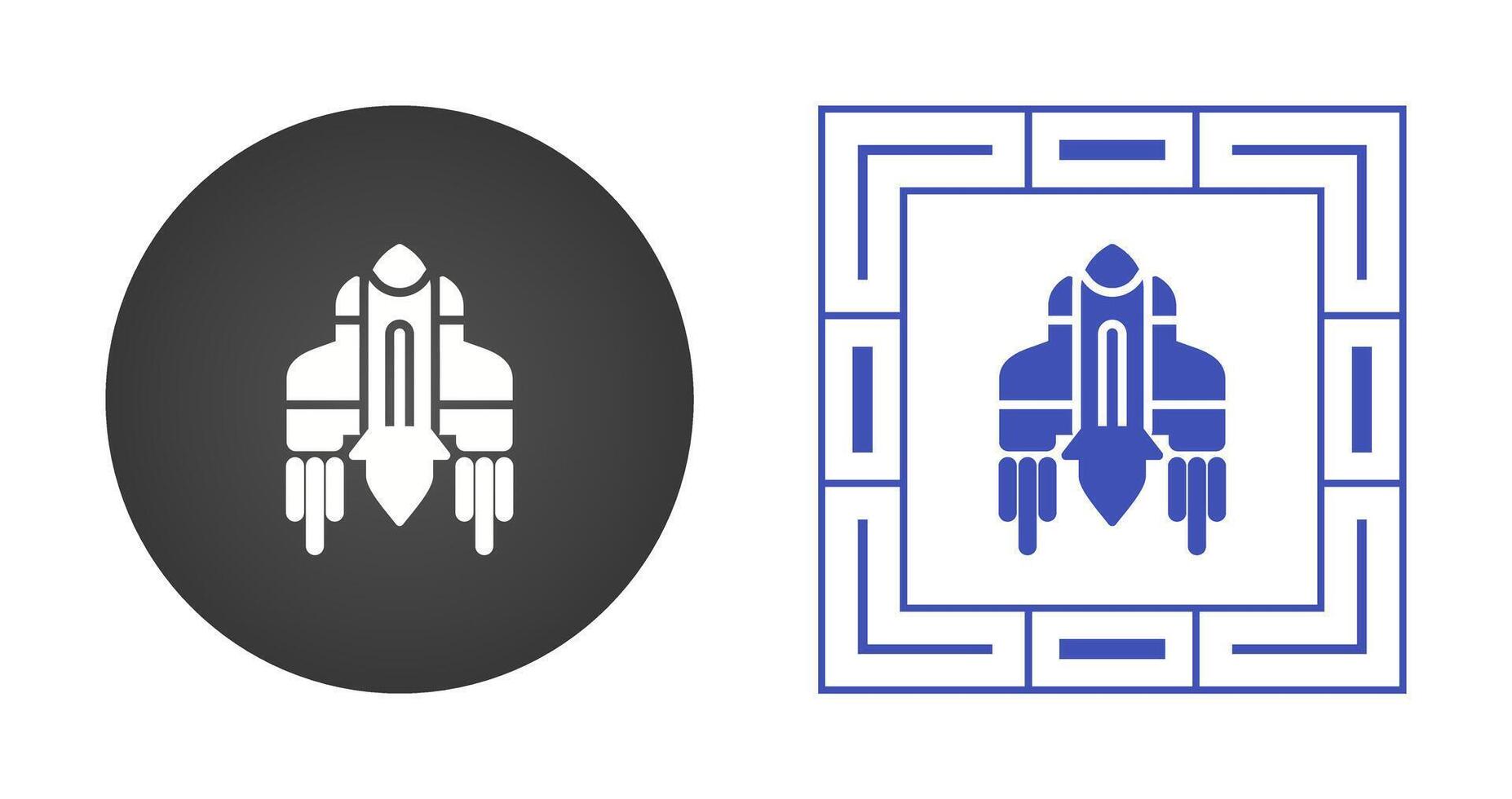 Spaceship Vector Icon