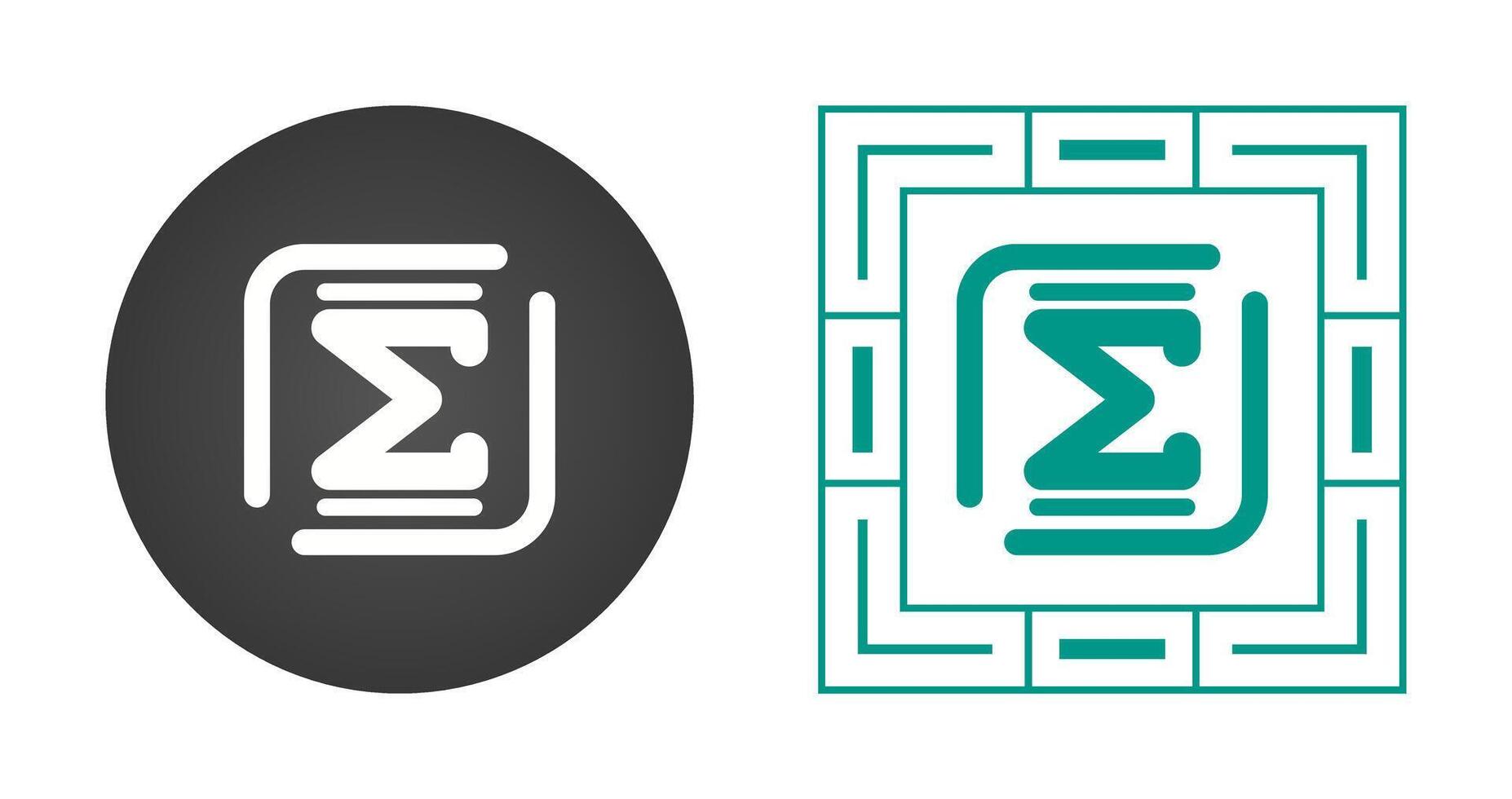 Summation Vector Icon