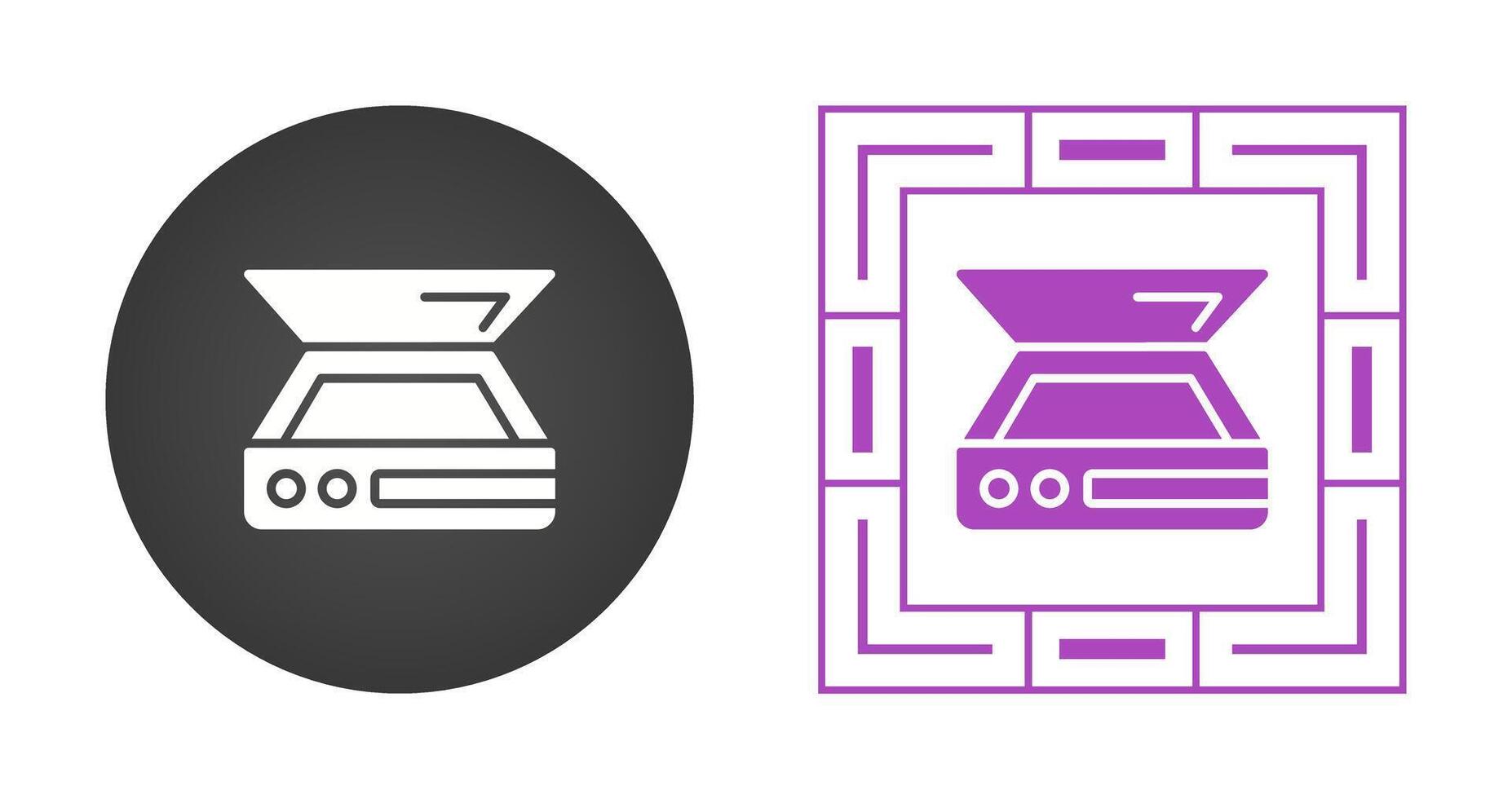 Scanner Vector Icon