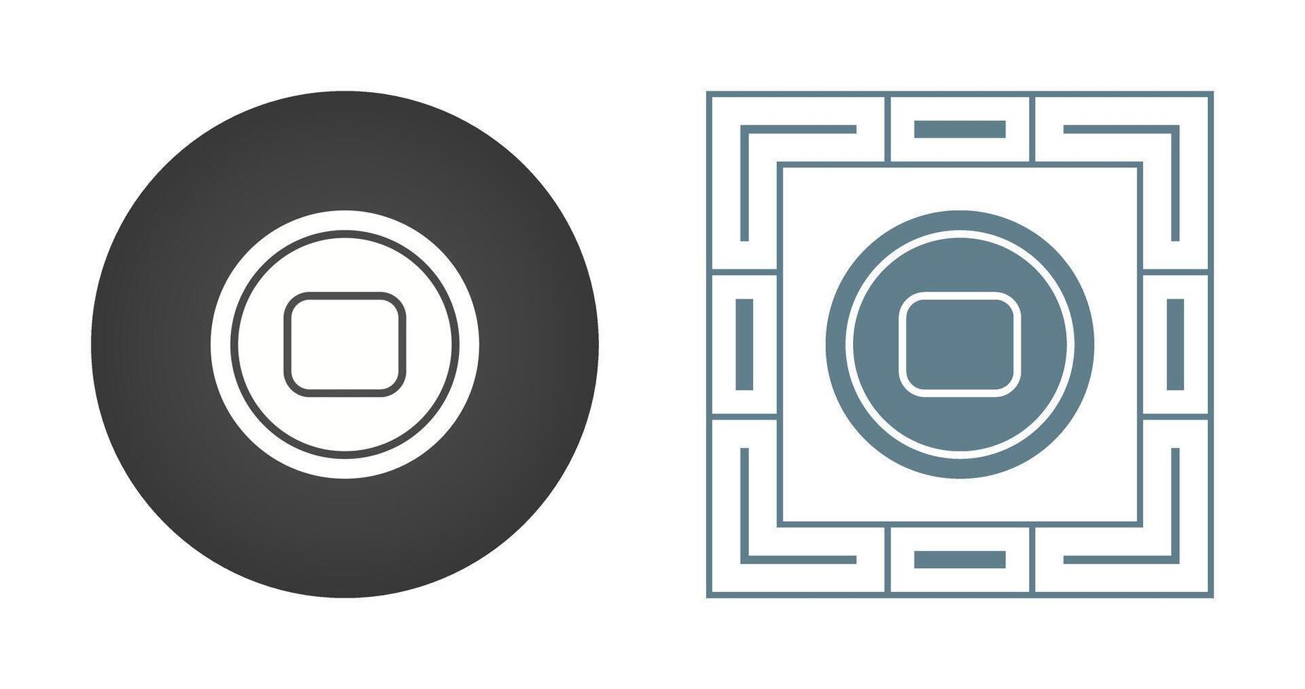 Electronic Key Vector Icon