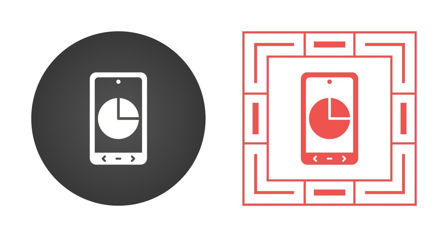 Pie Chart Vector Icon