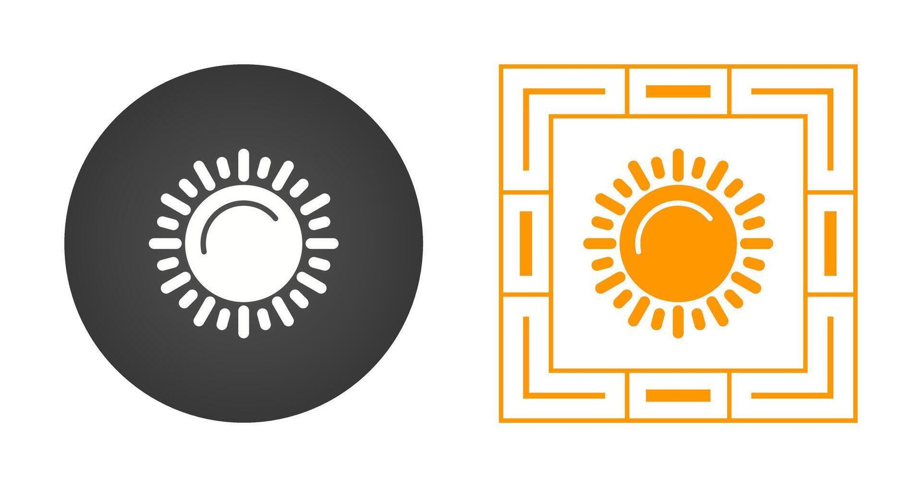 Sun Vector Icon