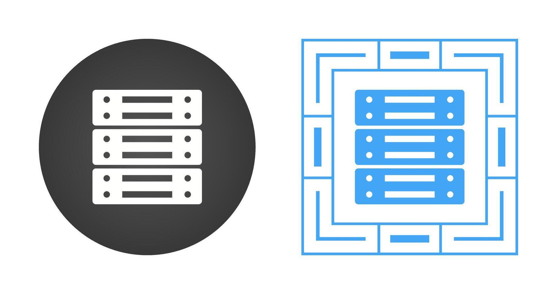 icono de vector de servidor