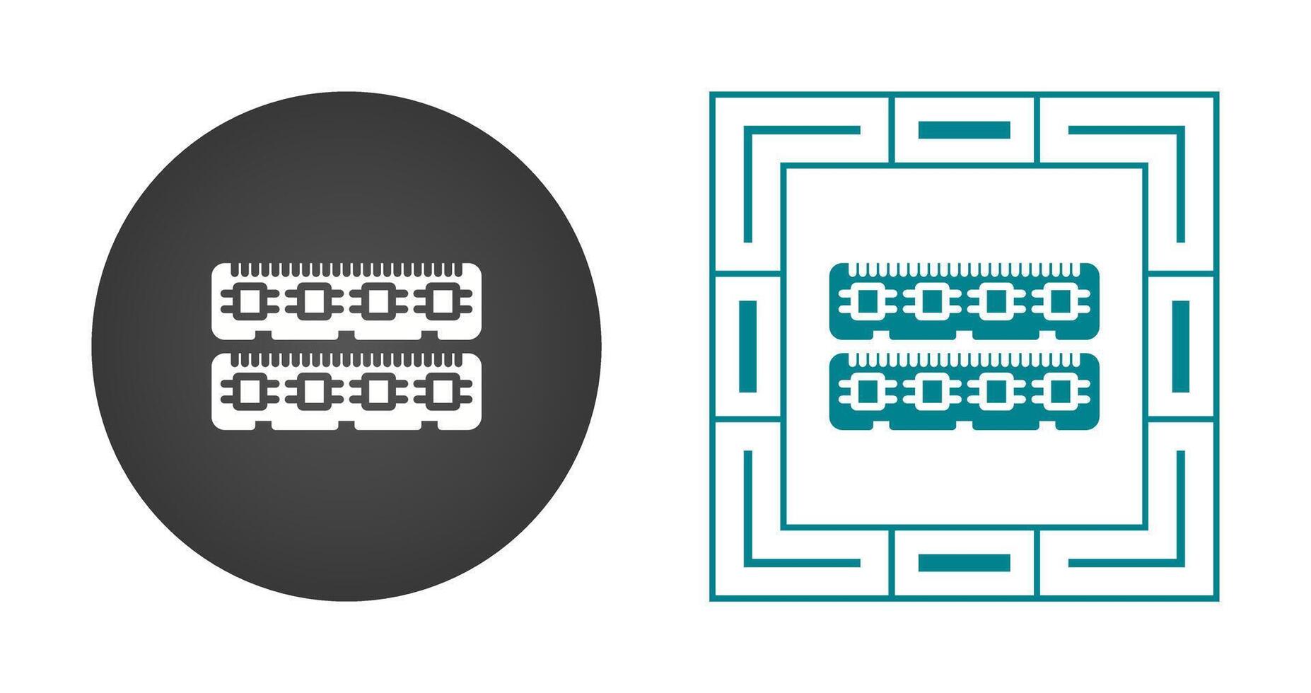 Ram Memory Vector Icon