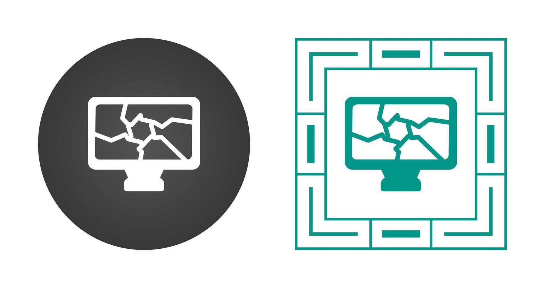Computer Vector Icon