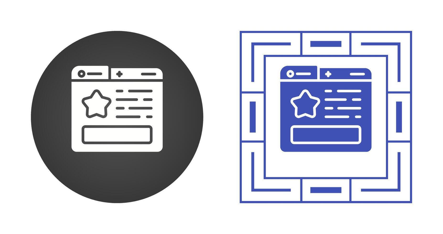 Favourite Page Vector Icon