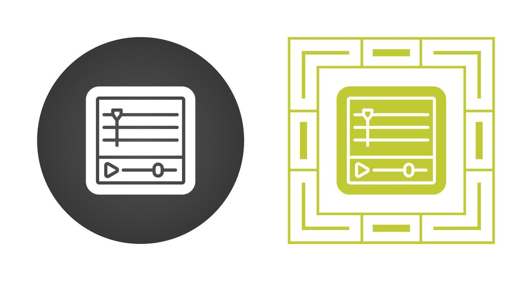 Timeline Vector Icon