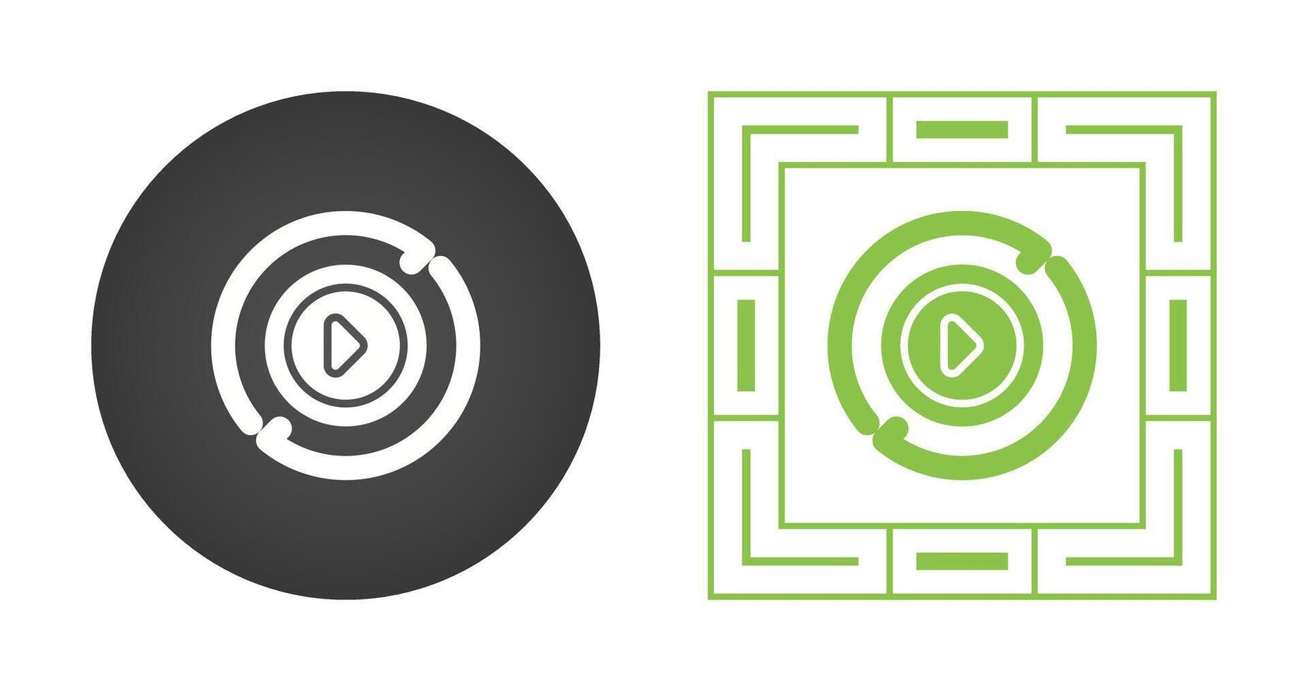 Processing Vector Icon