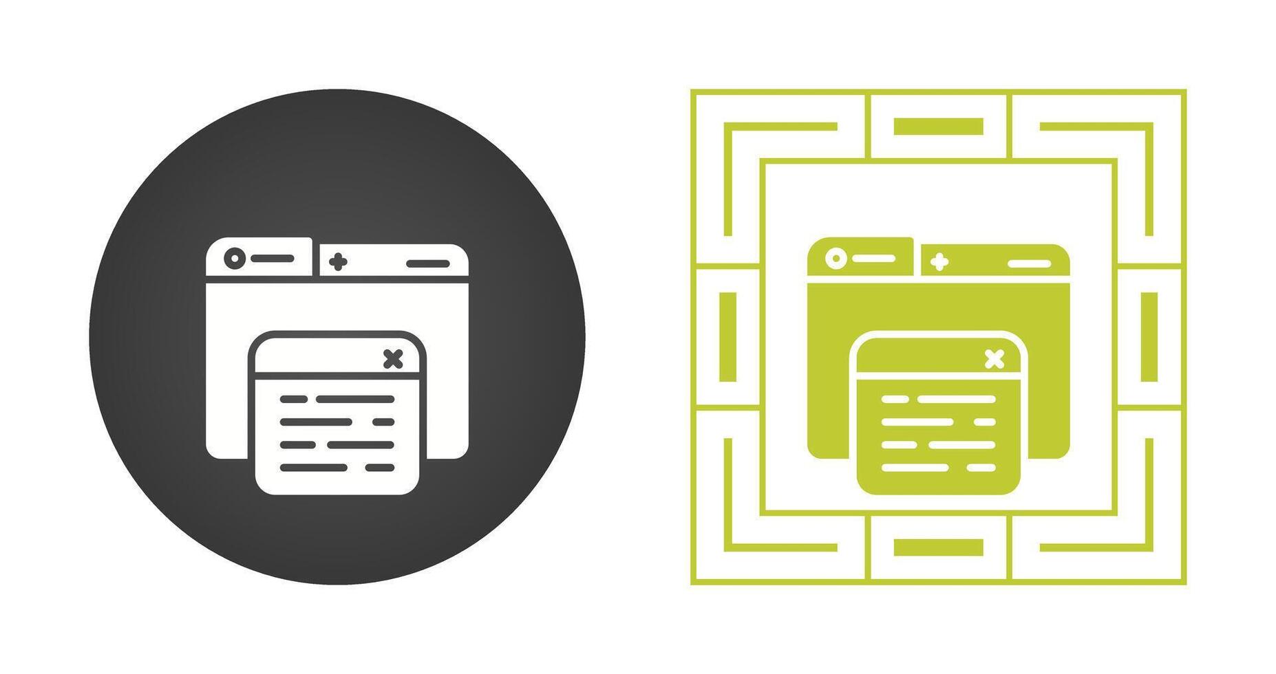 Pop Up Vector Icon