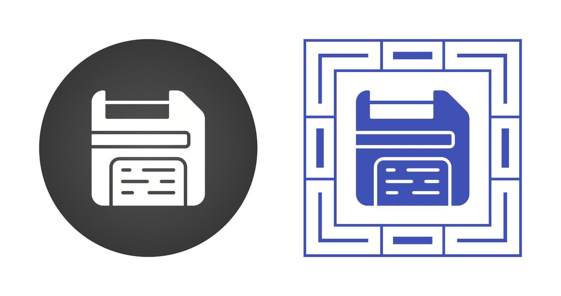 Floppy Disk Vector Icon