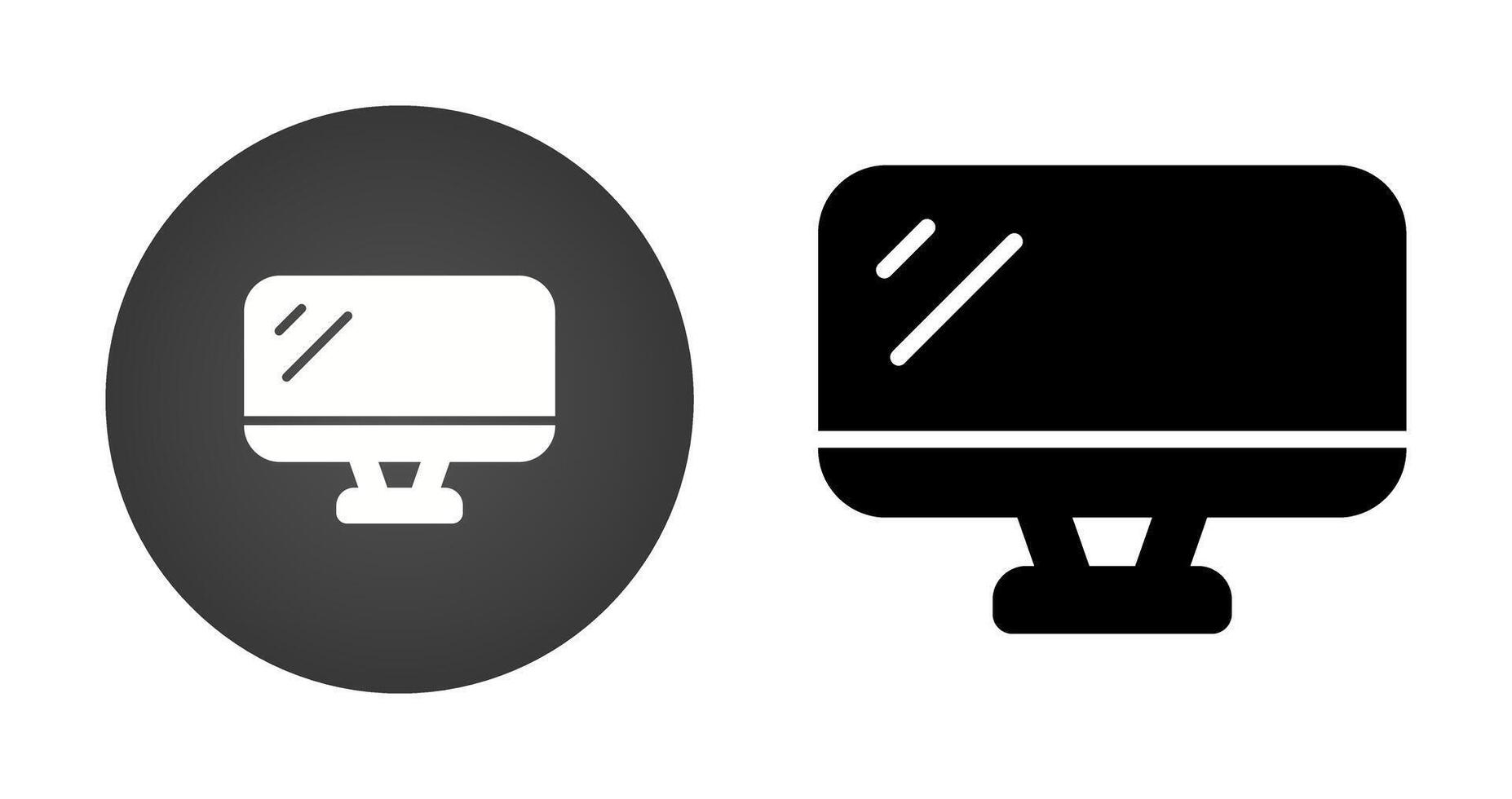 Monitor Vector Icon