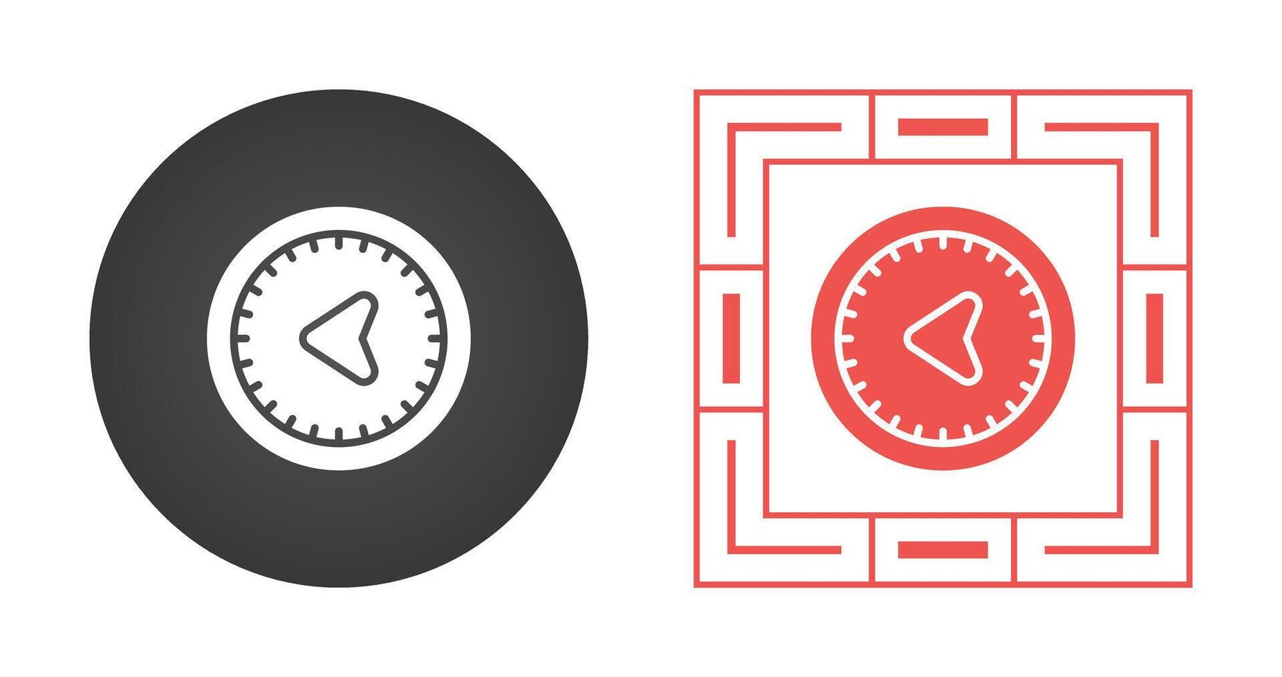 West Vector Icon