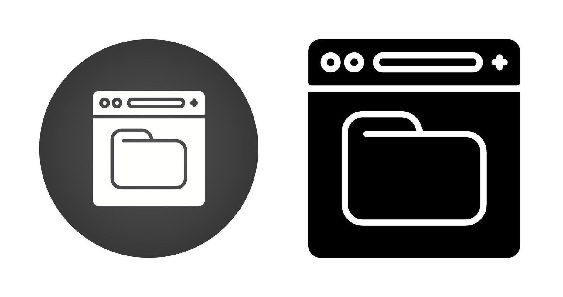 Browser Vector Icon