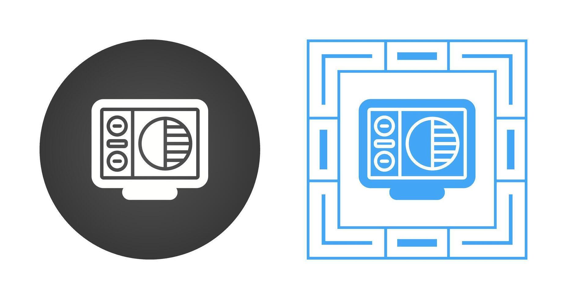 Desktop Computer Vector Icon