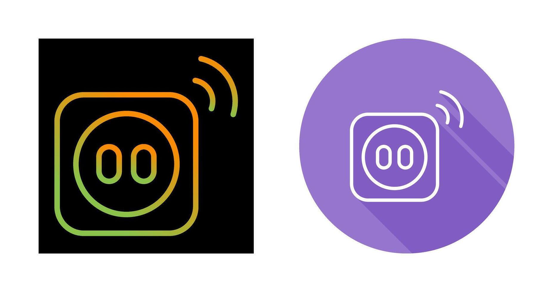Smart Plug Vector Icon