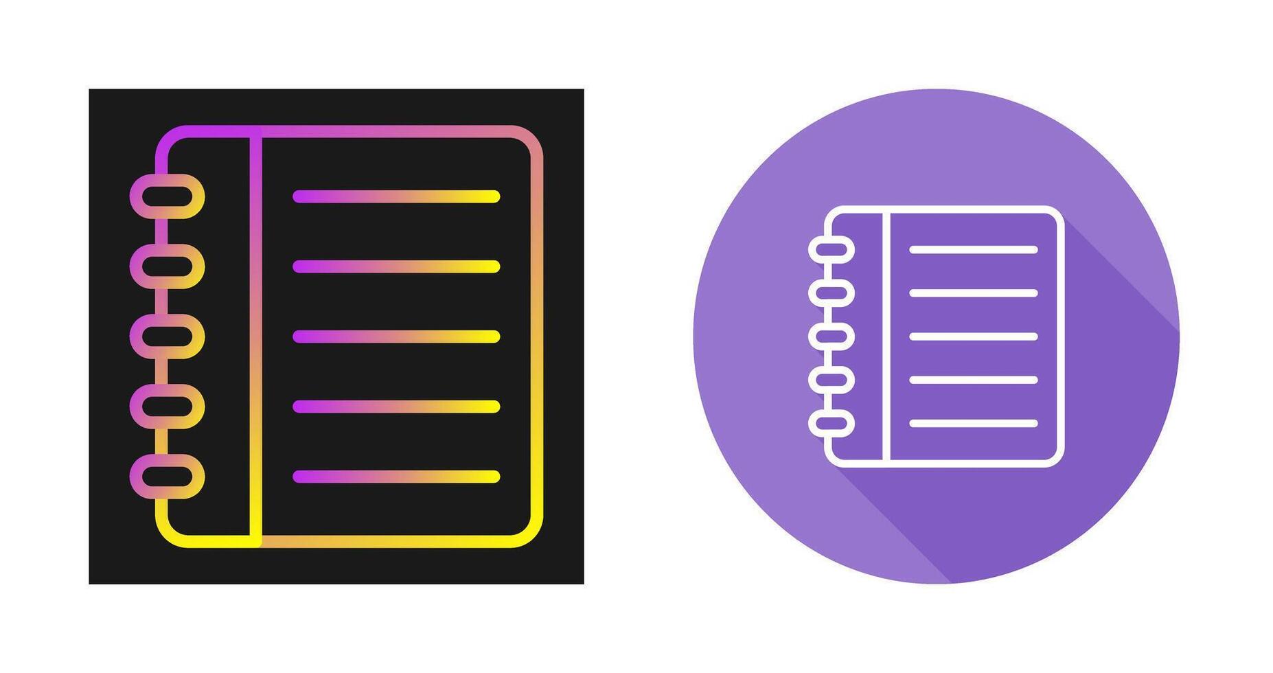 Textbook Vector Icon