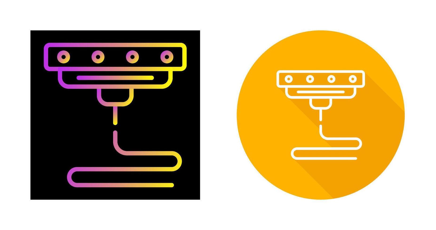 3D Printer Vector Icon