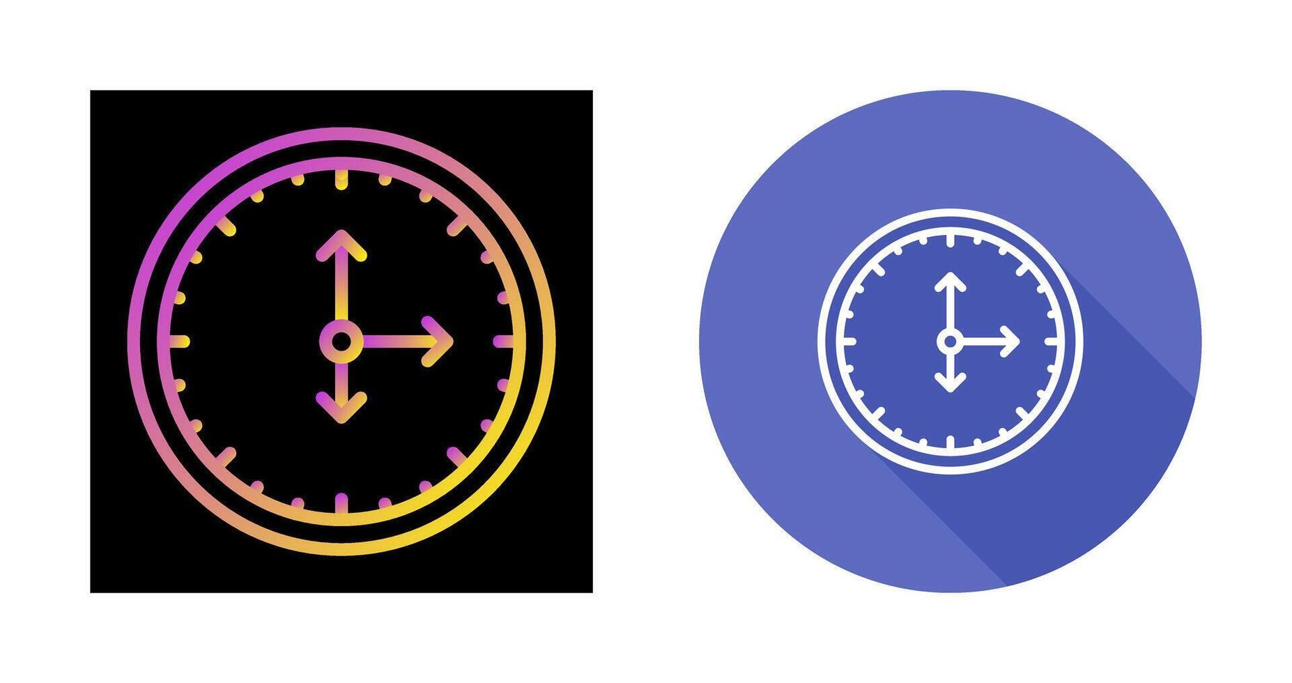 Clock Vector Icon