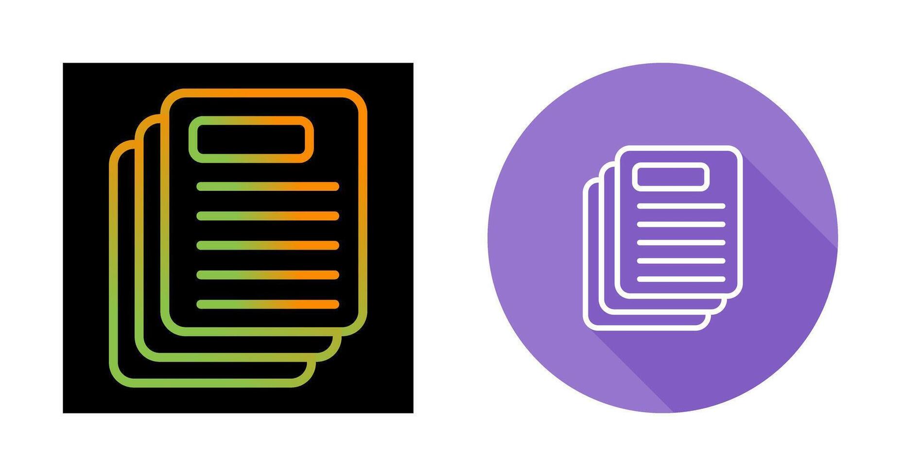 Document Vector Icon