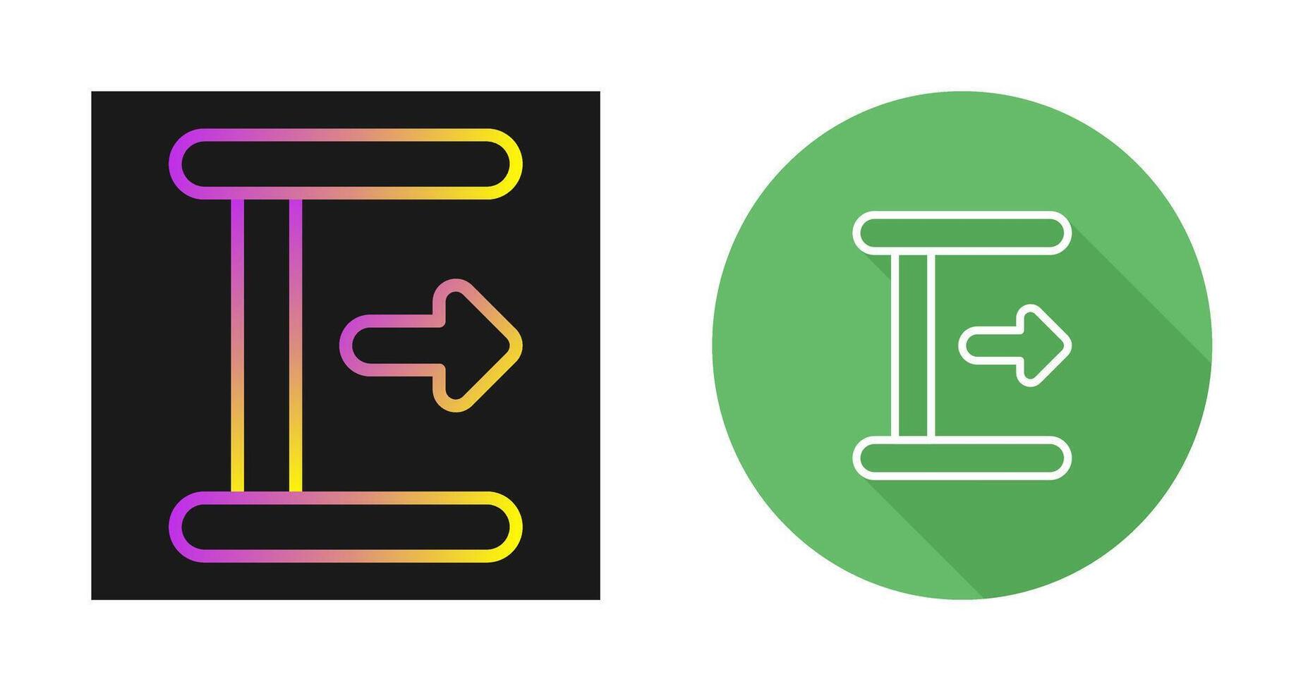 Slide Rule Vector Icon