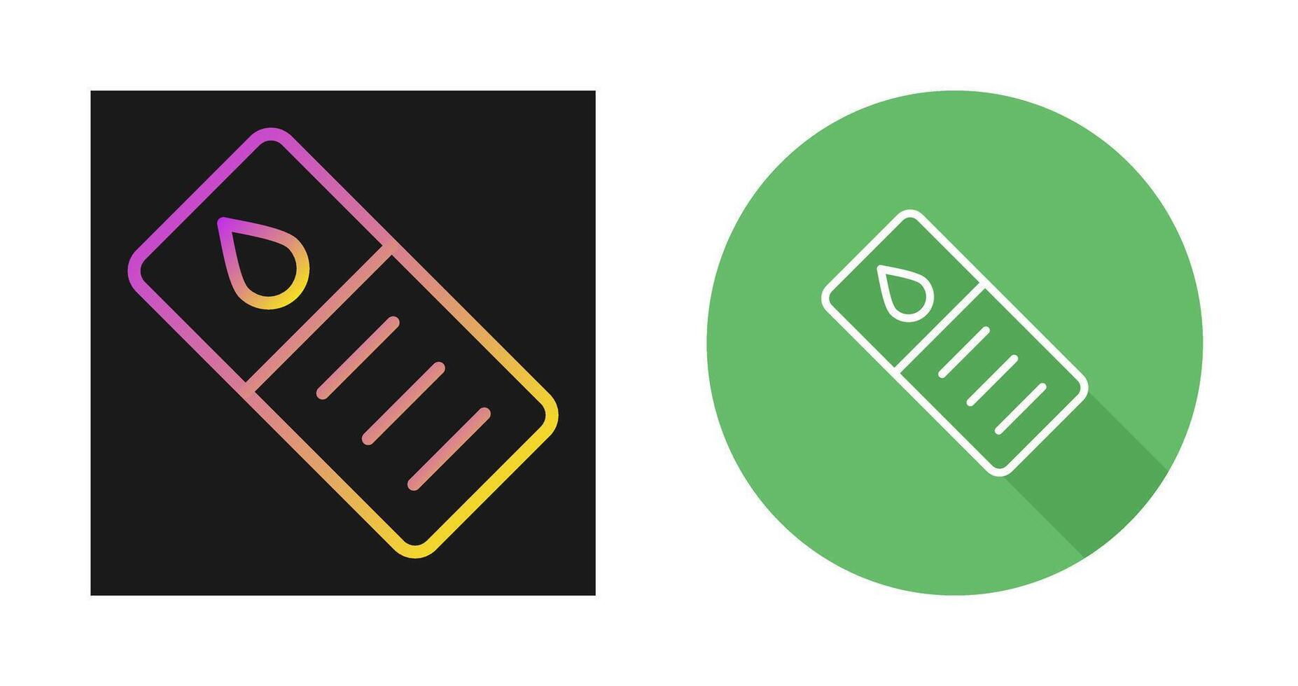 Microscope Slide Vector Icon