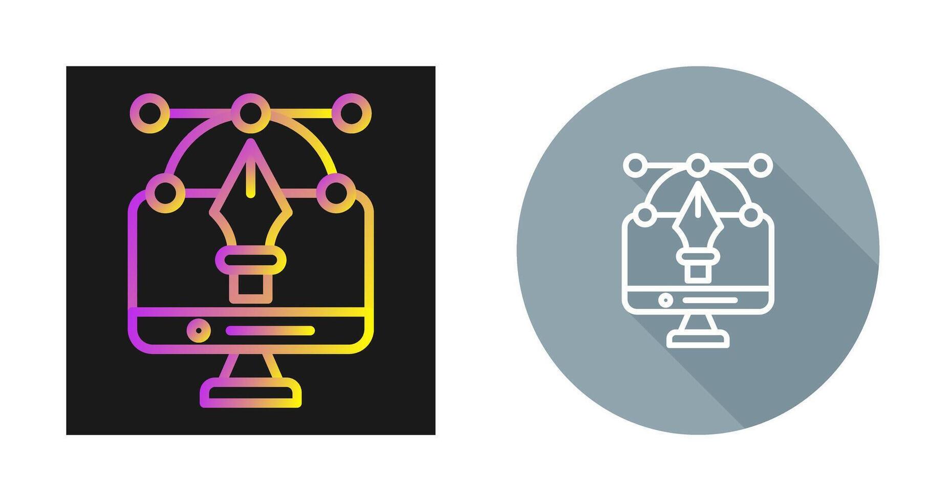Graphic Design Vector Icon