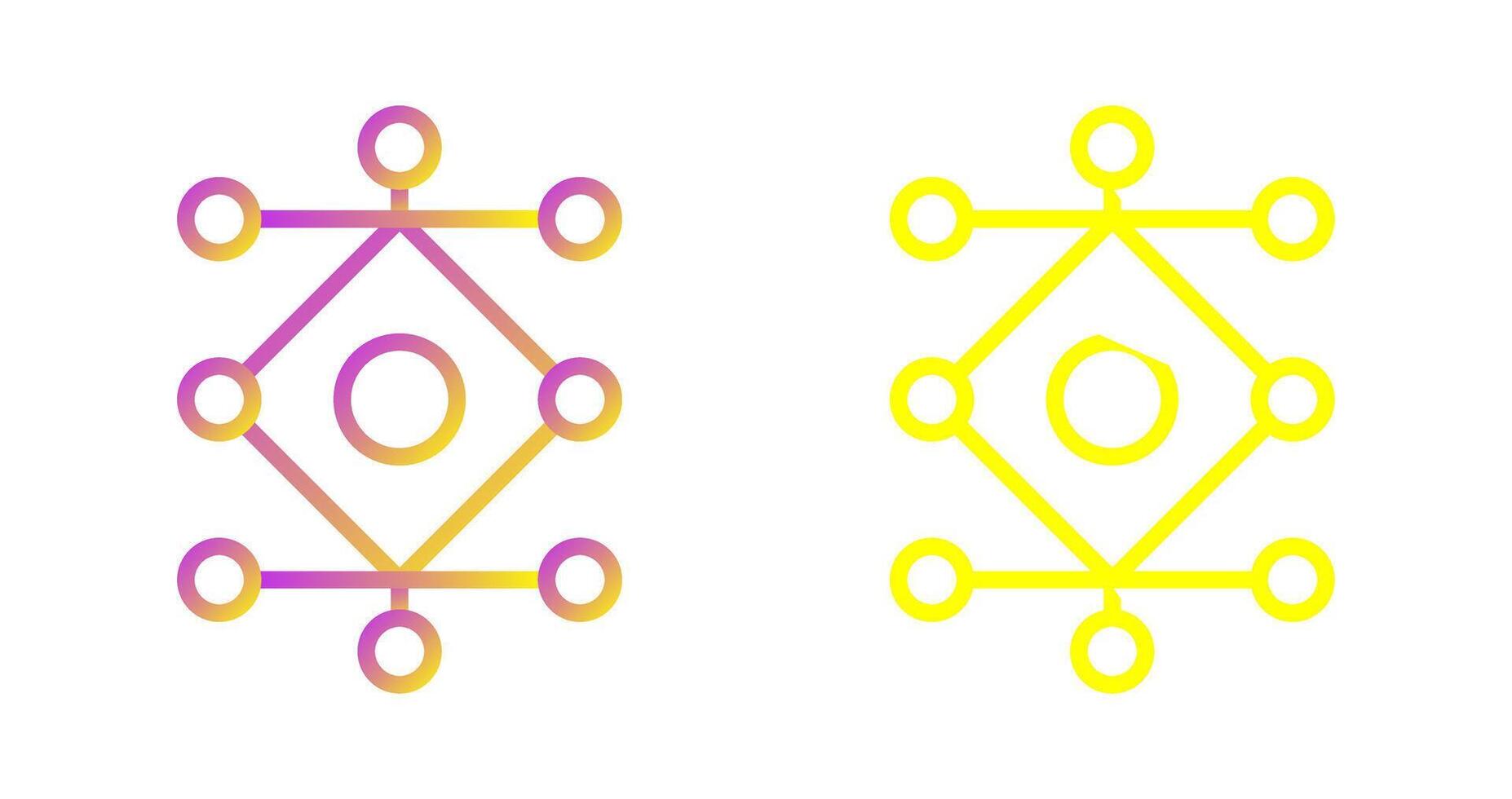 Network Analysis Vector Icon