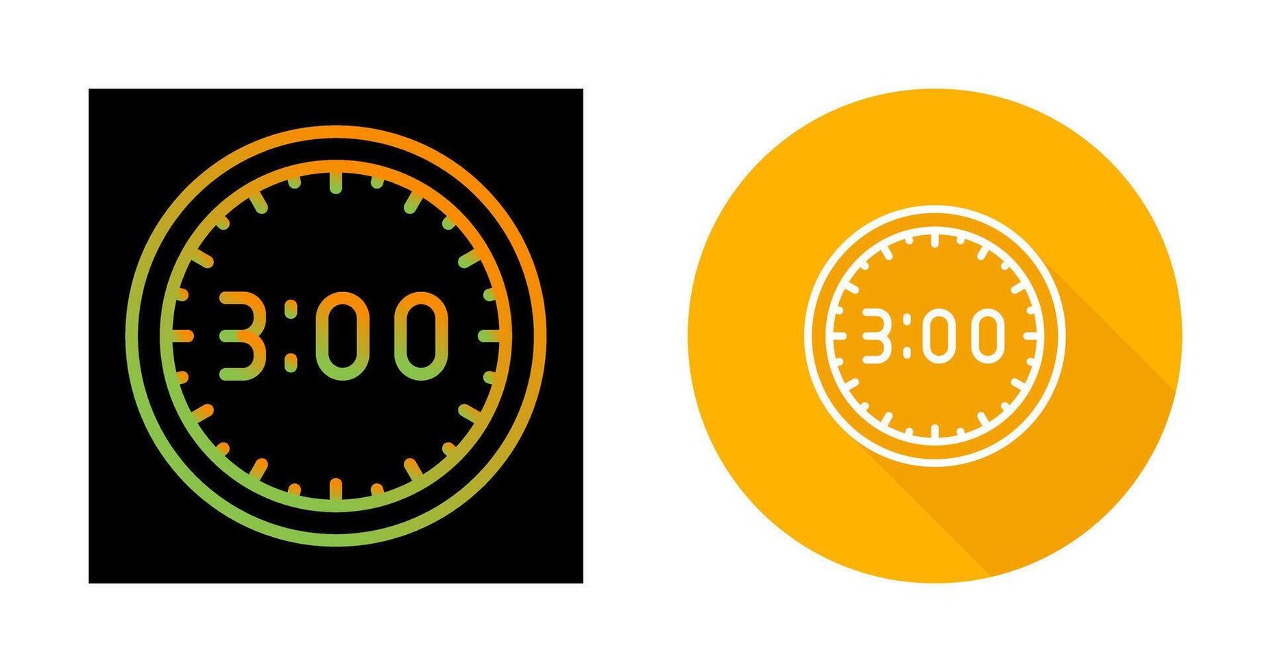 Clock Vector Icon