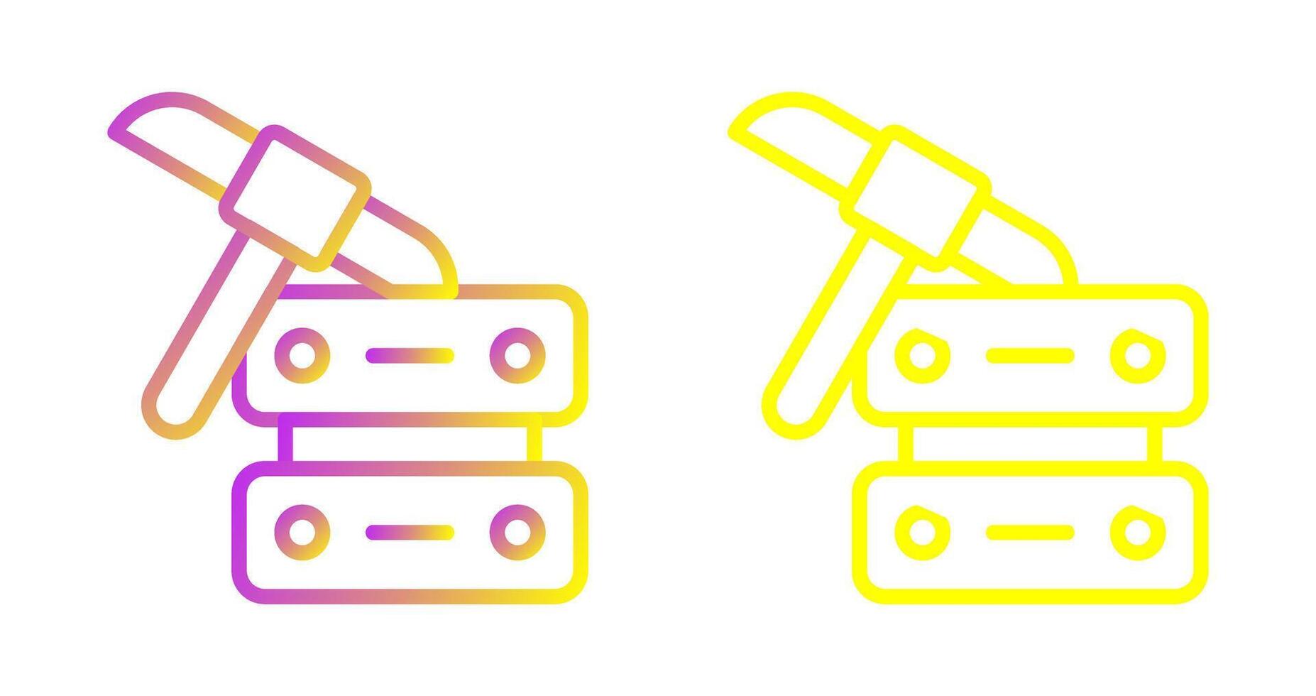 Data Mining Vector Icon