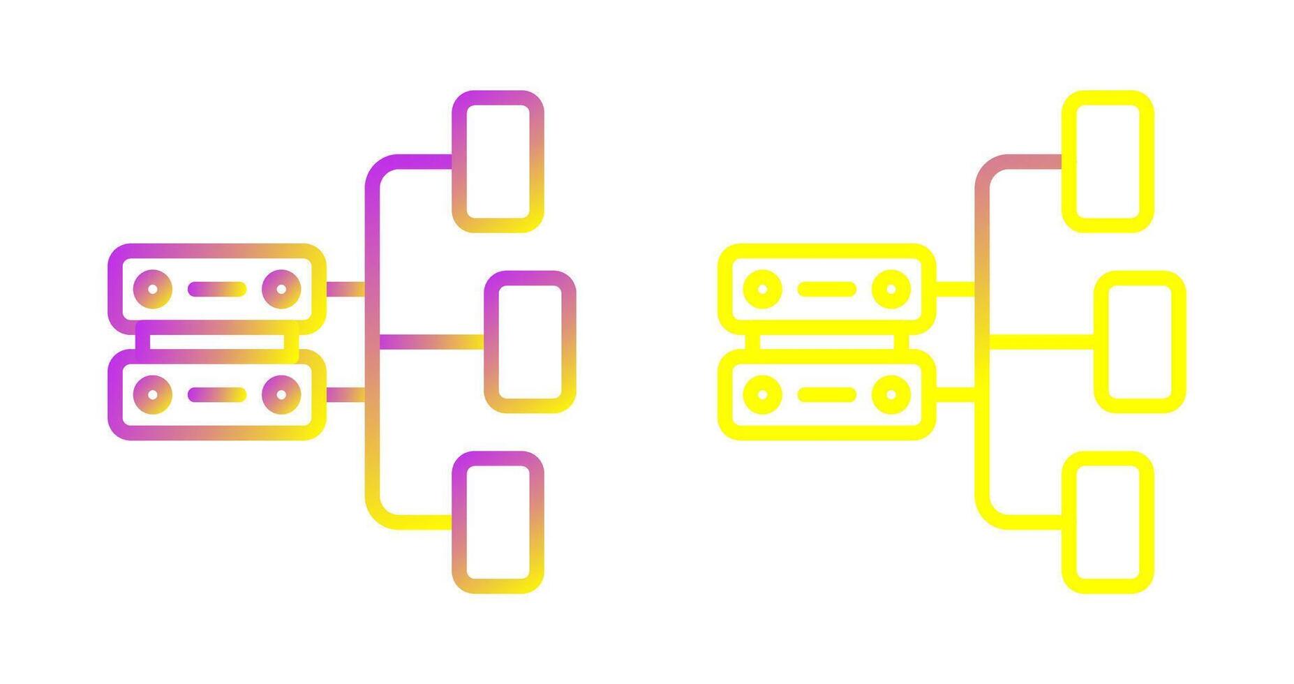 Data Architecture Vector Icon