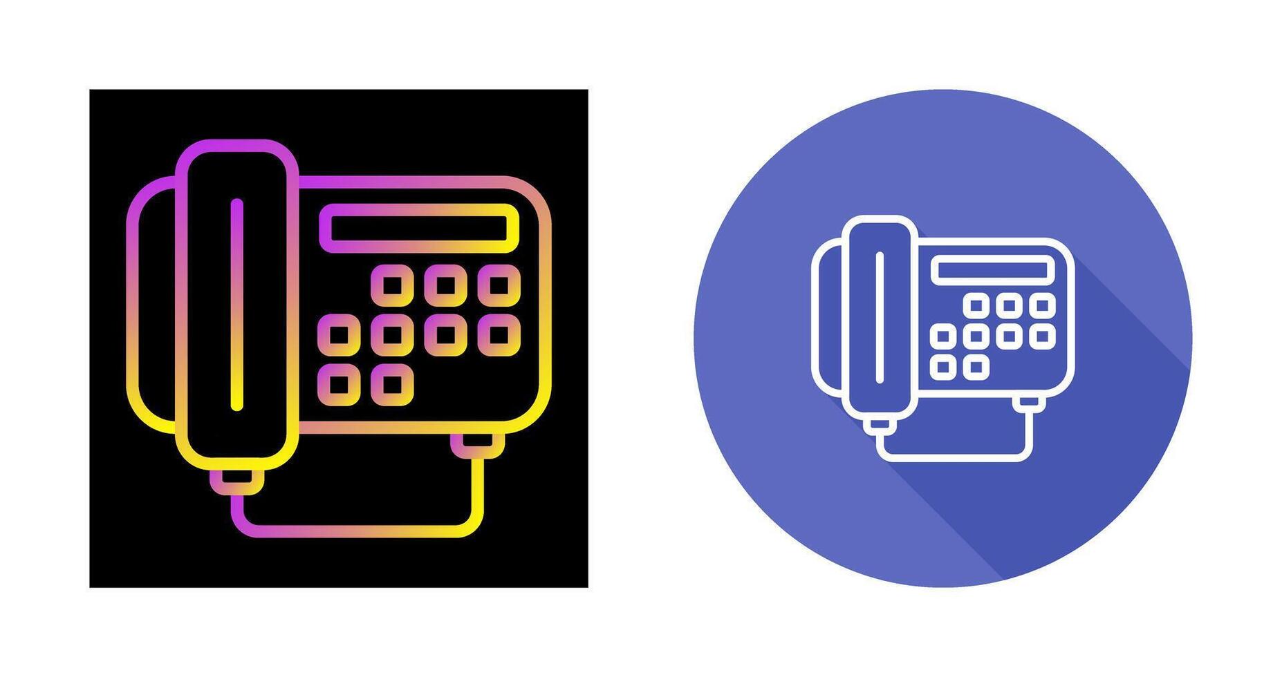 Fax Machine Vector Icon