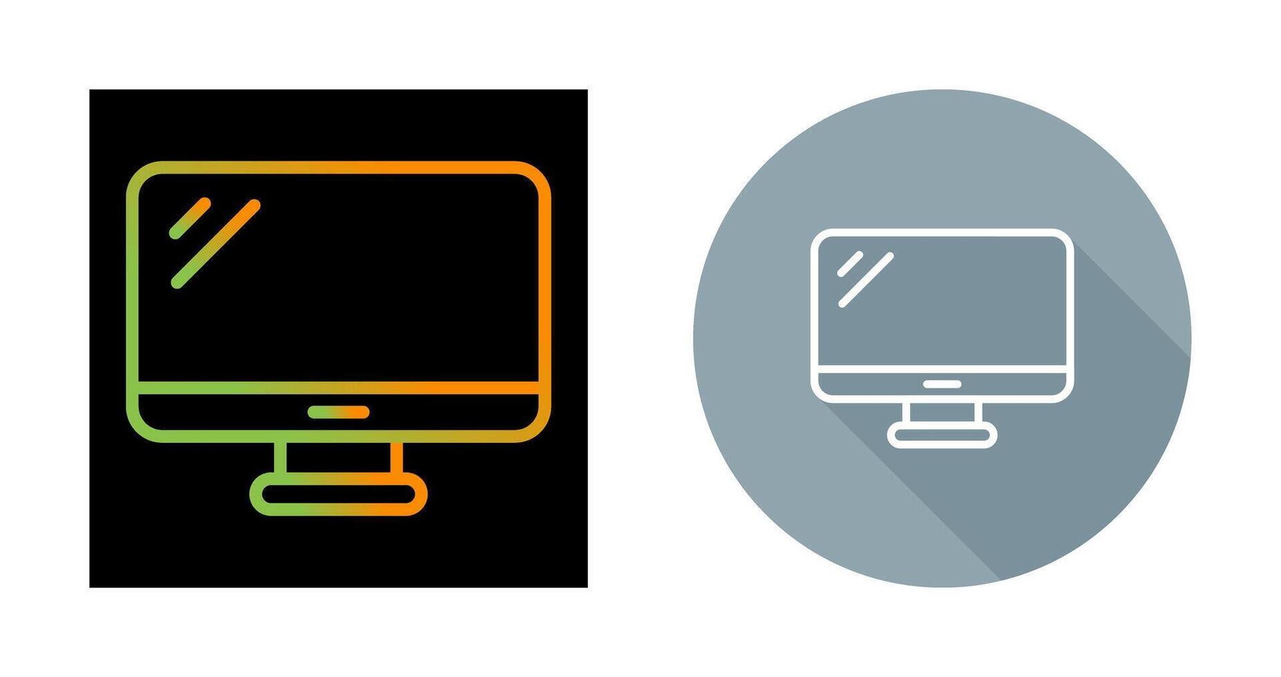 Monitor Vector Icon