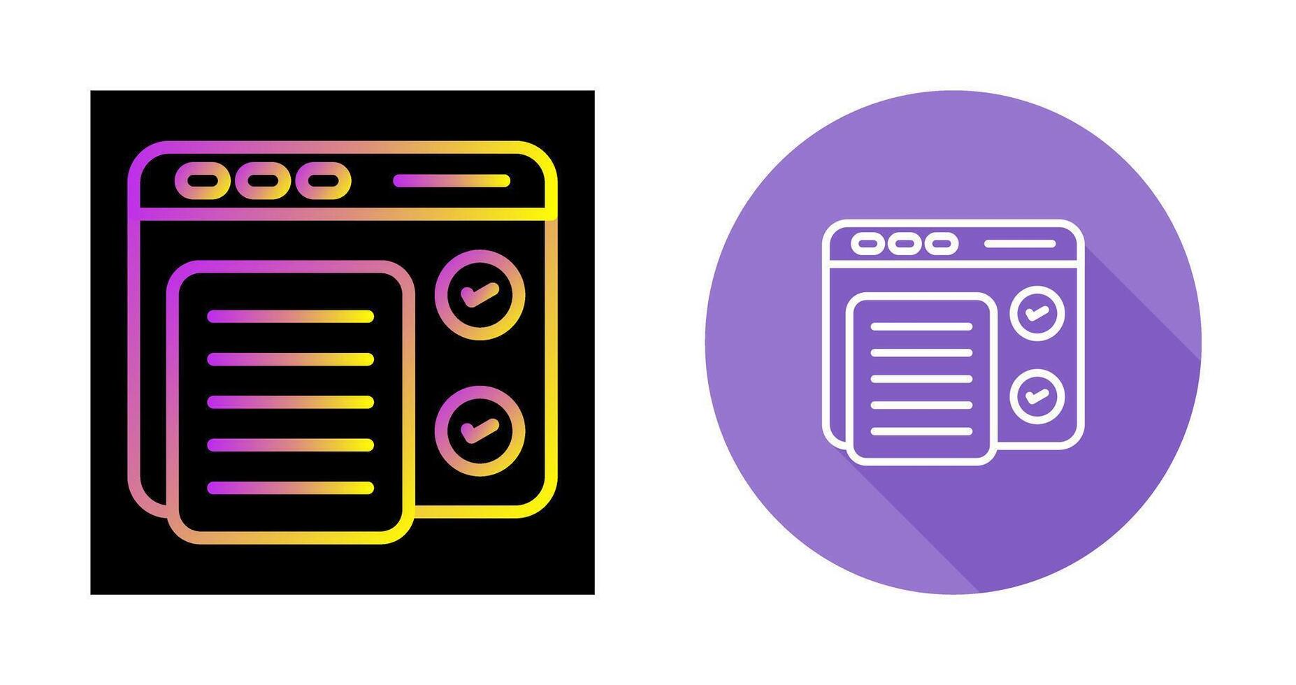 Concept Testing Vector Icon