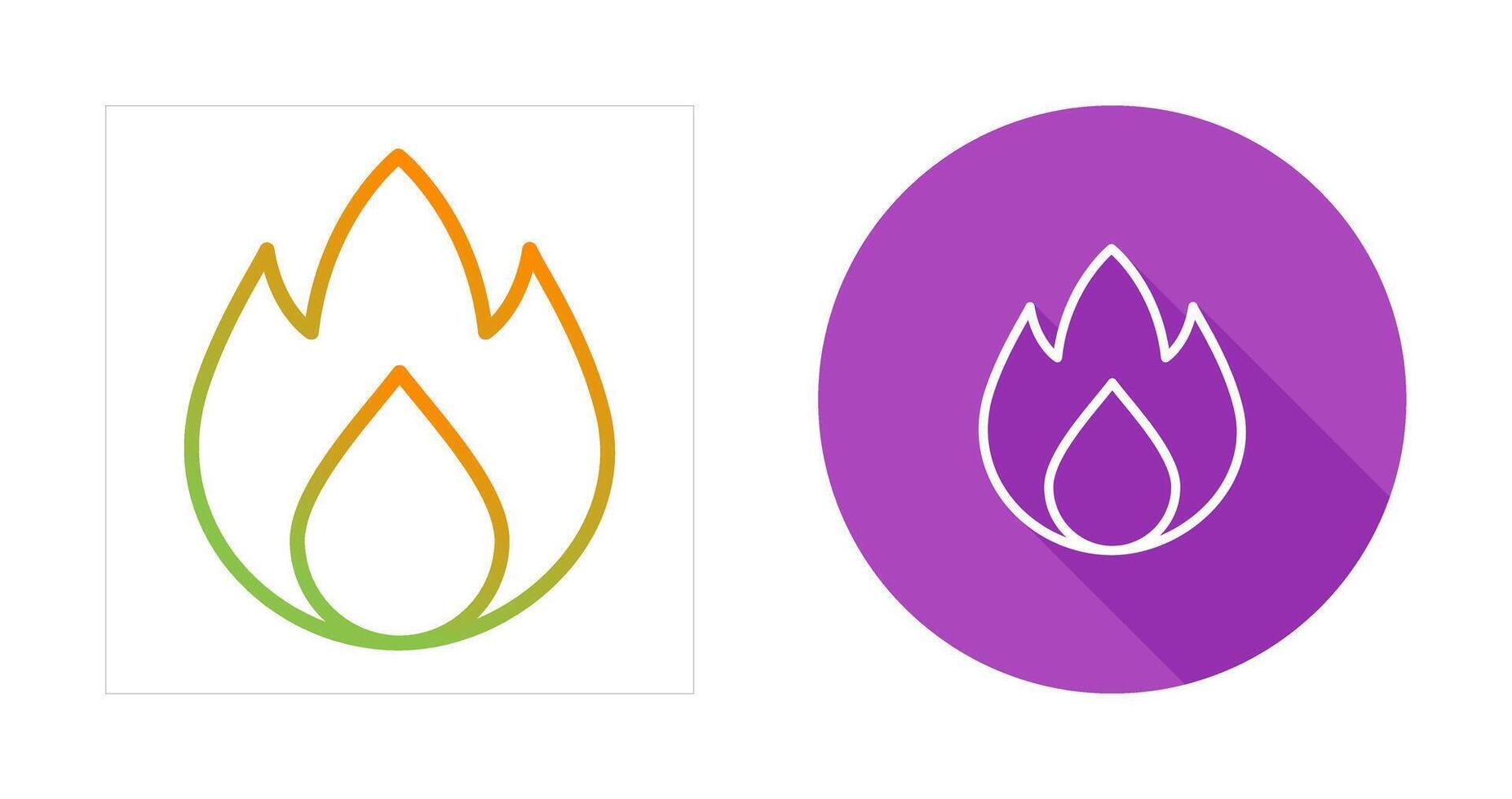 Flame Vector Icon