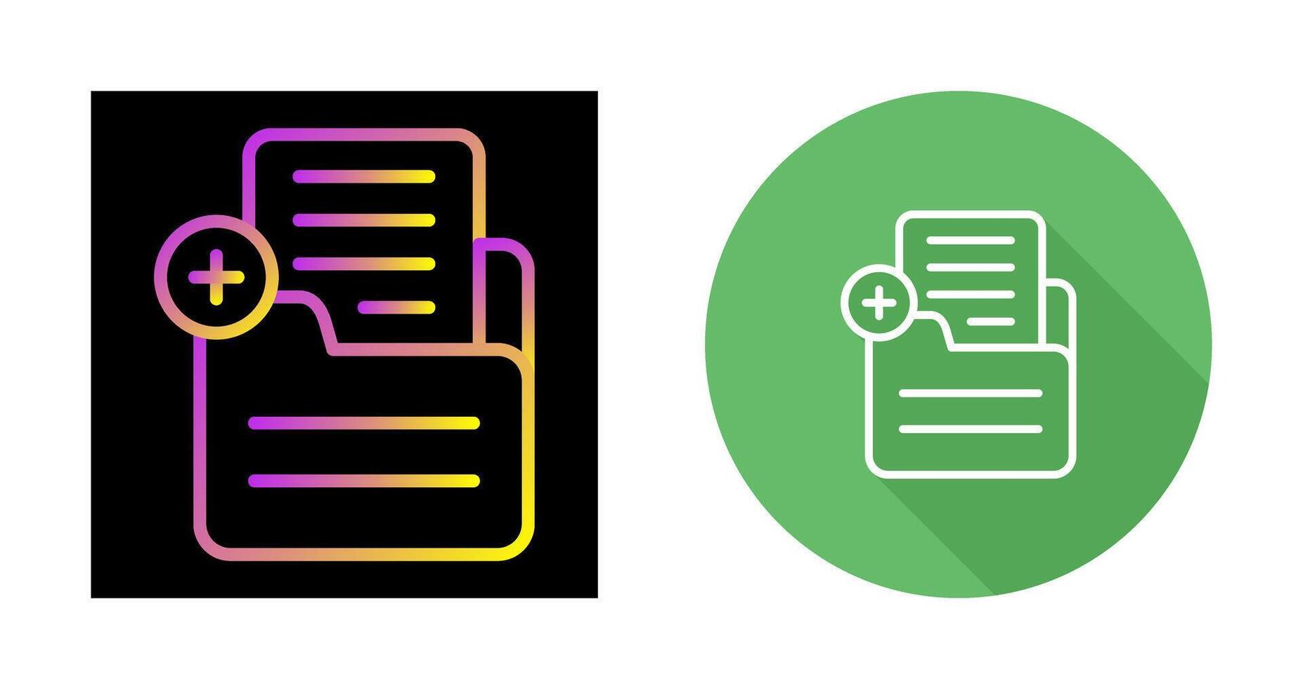 Document Add Vector Icon