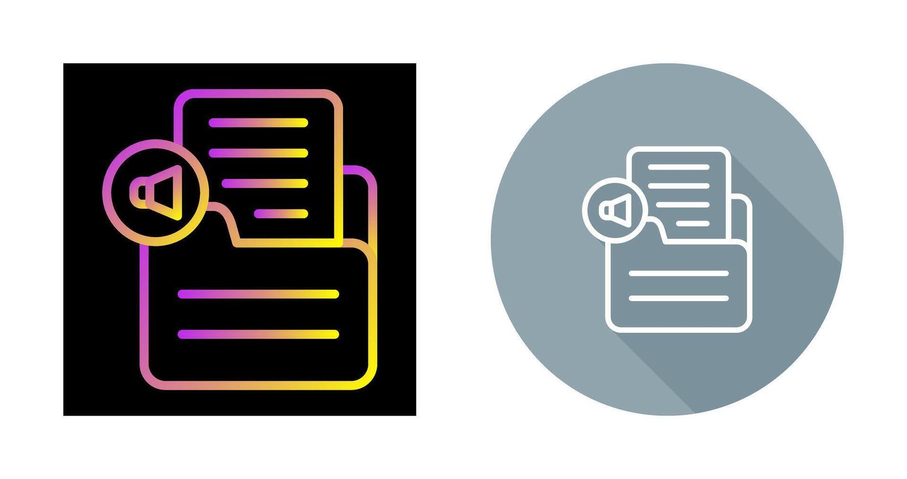 Document Insert Audio Vector Icon