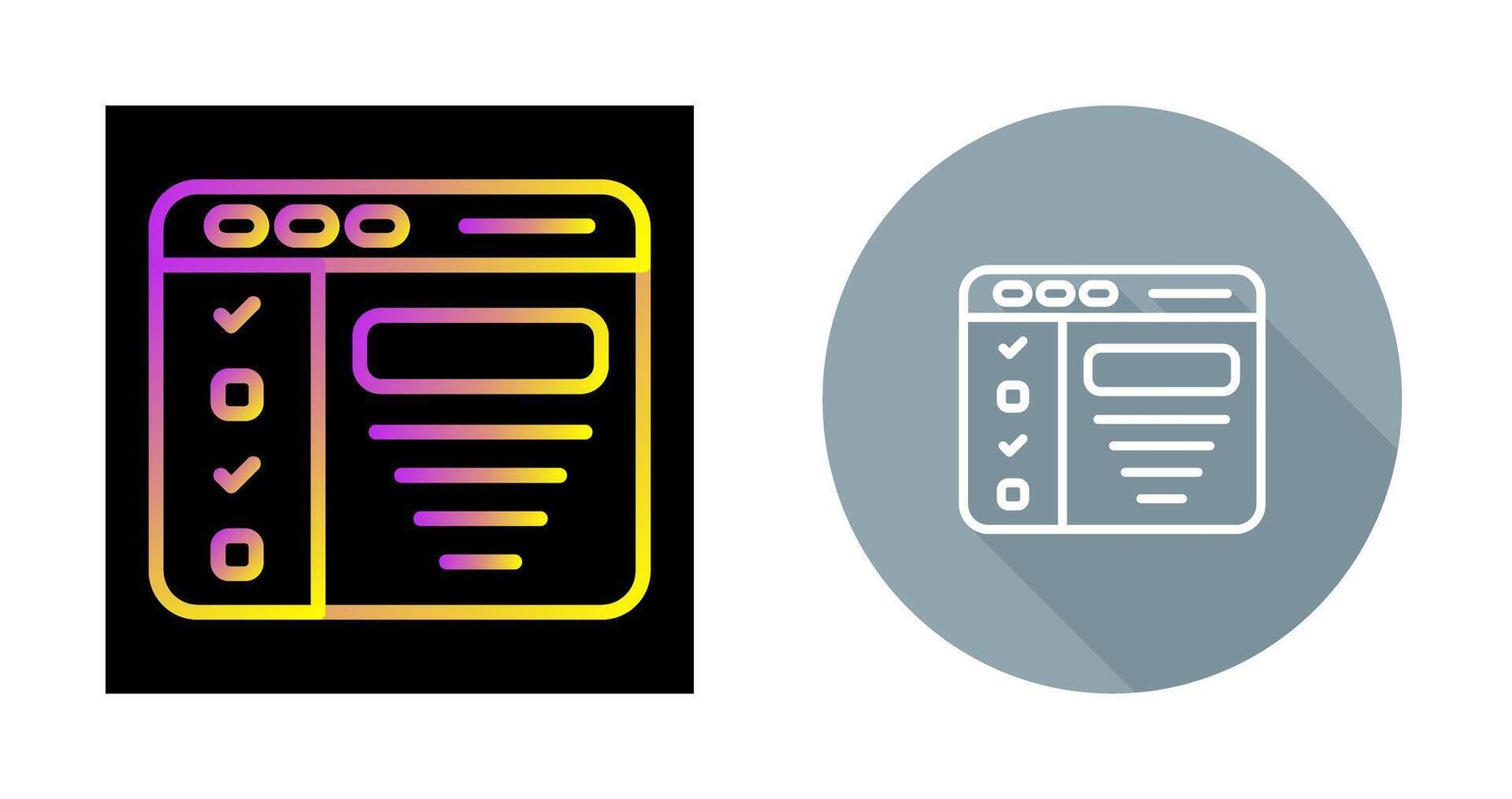 Design Brief Vector Icon