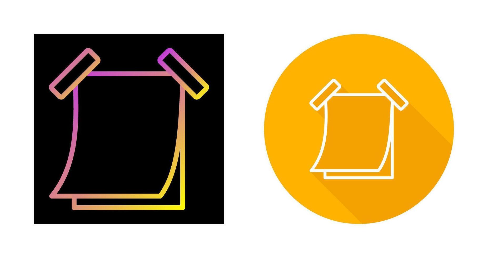 Sticky note Vector Icon