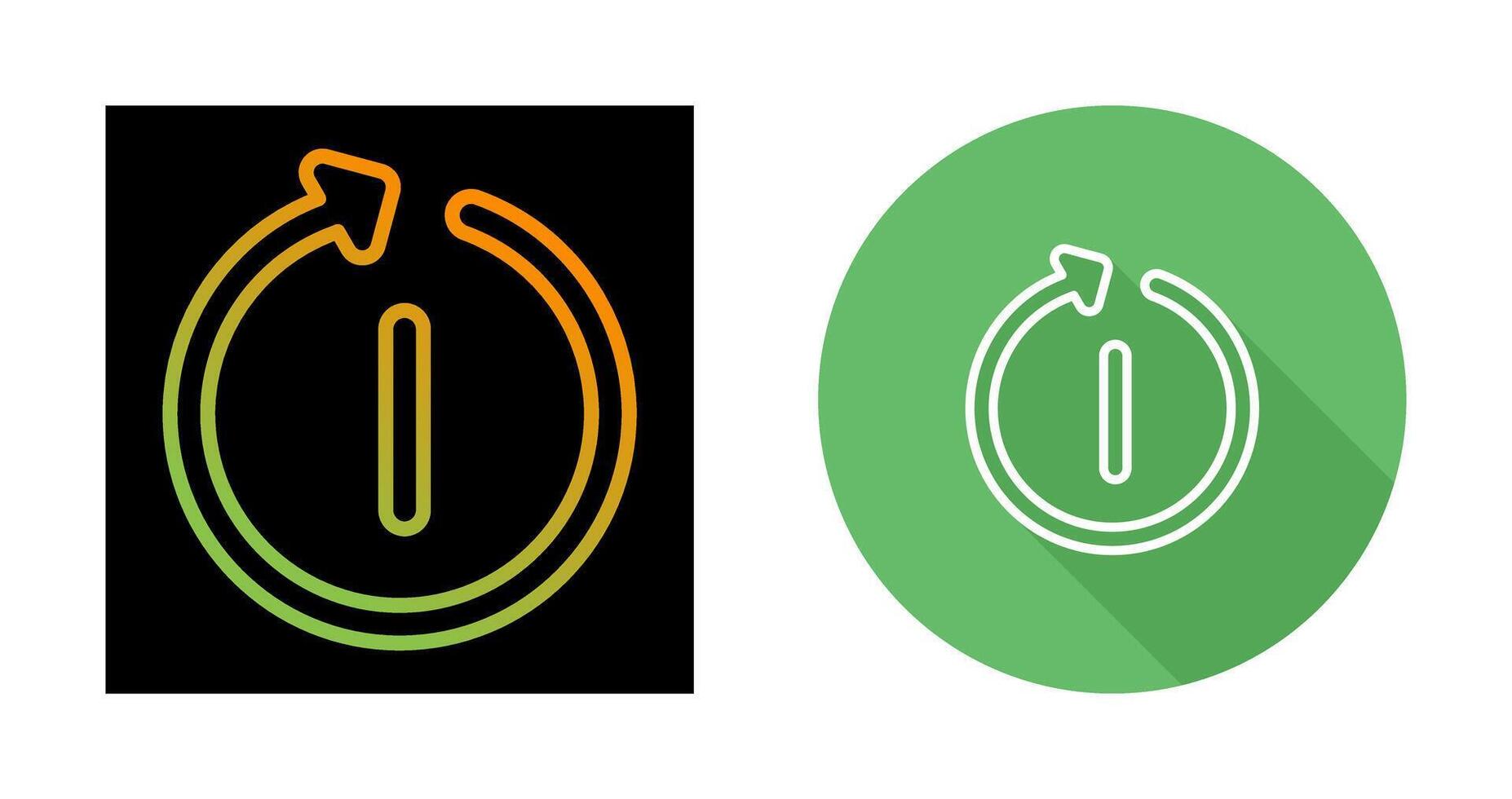 Restart Vector Icon