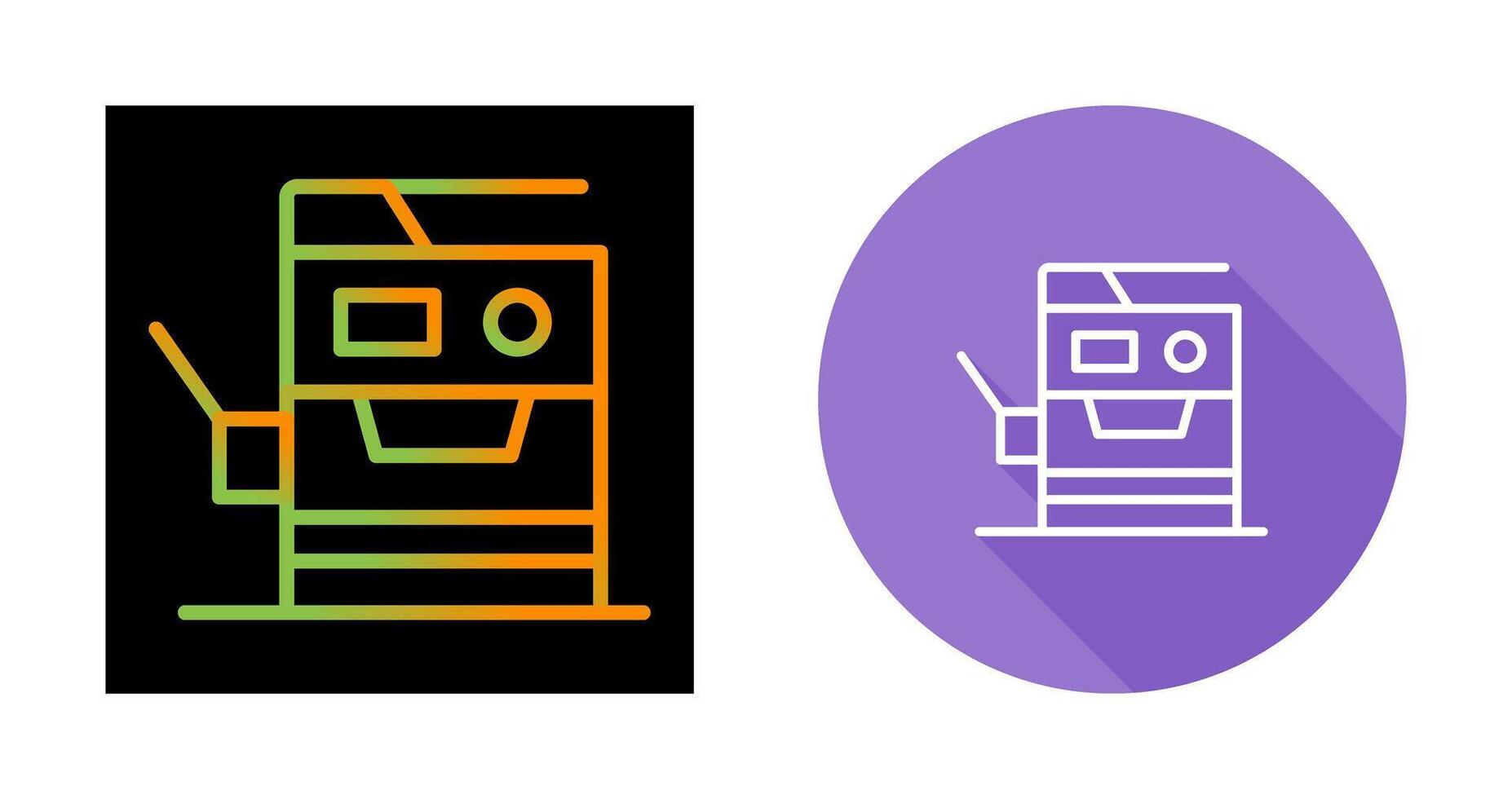 Copy Machine Vector Icon